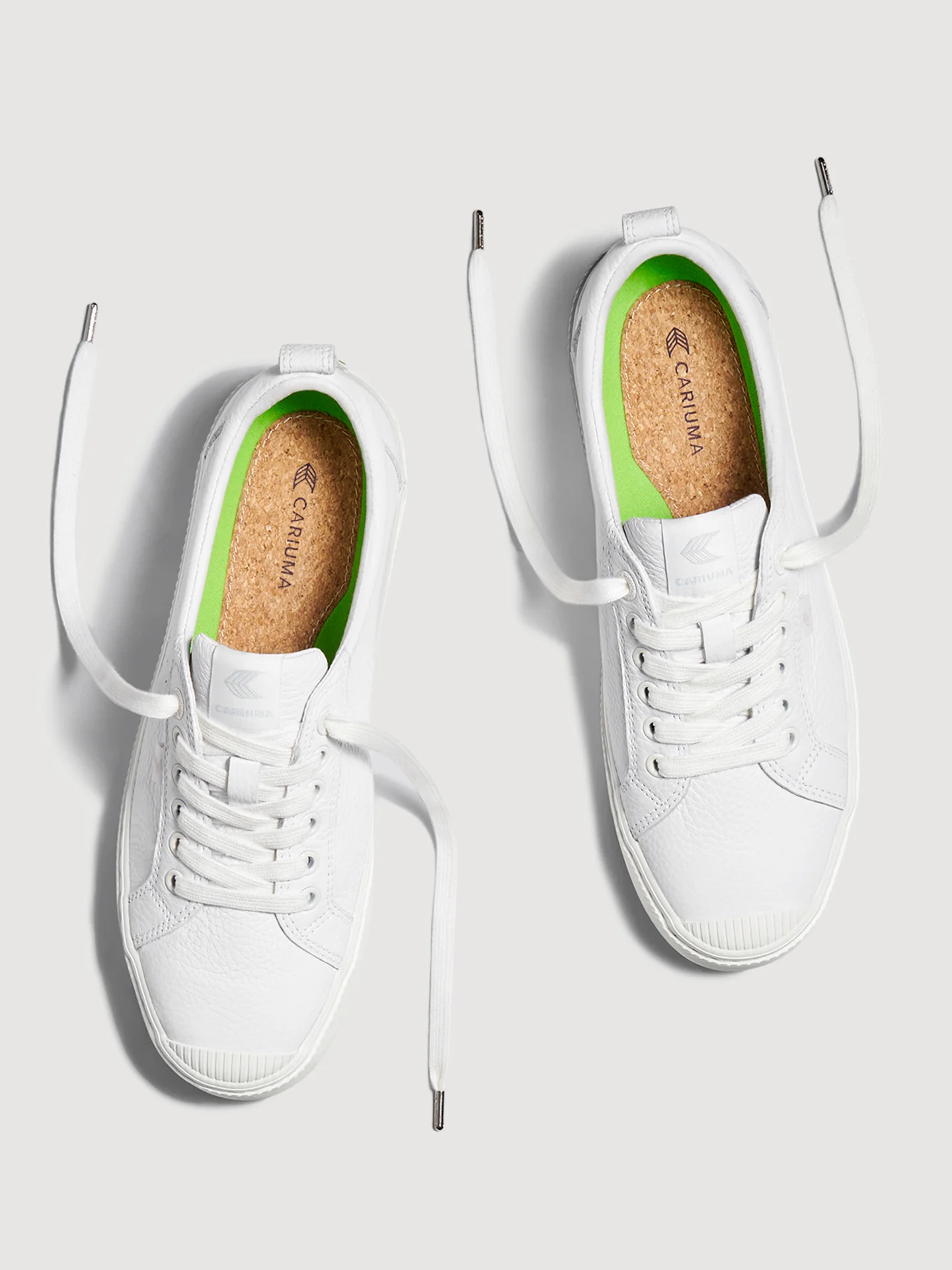 Cariuma | Oca Low | Off-White - Premium Leather - Image 2