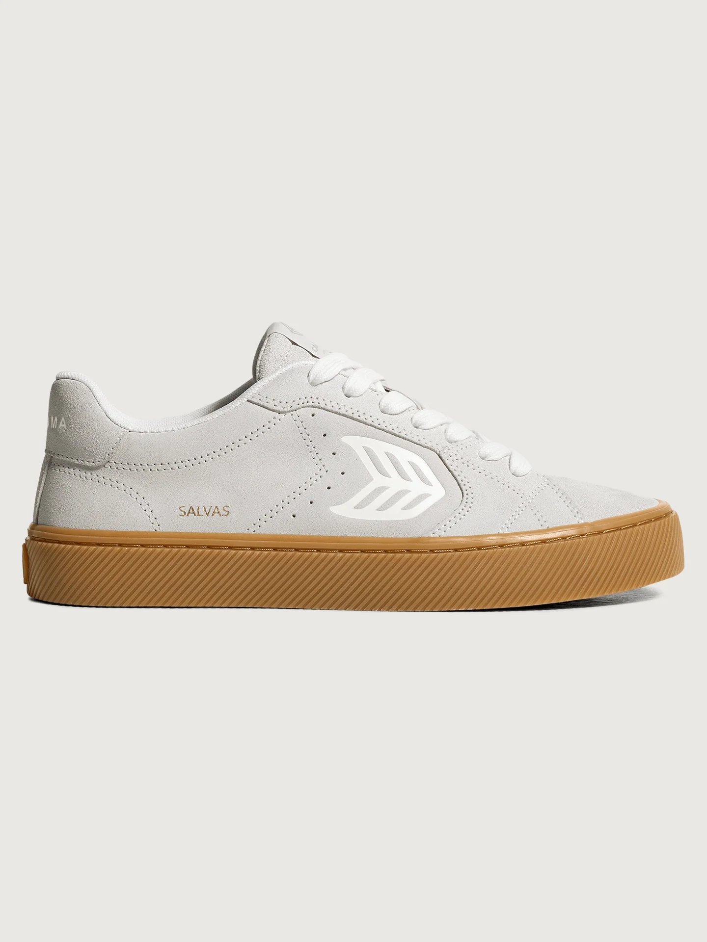 Cariuma | Salvas Suede | Smoke White Gum/Off-White