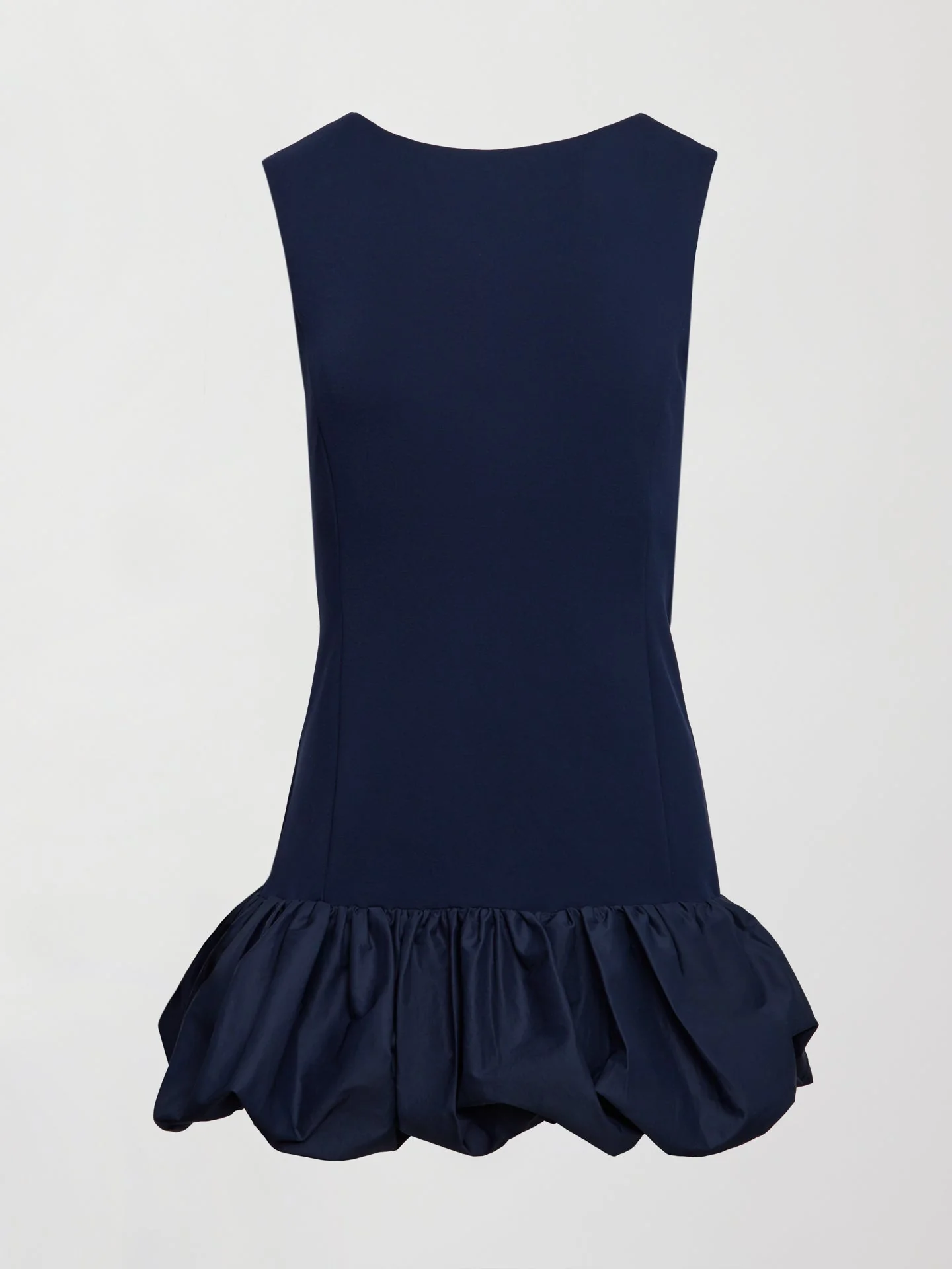 Carbon38 | Drop Waist Bubble Dress | Navy - Image 5