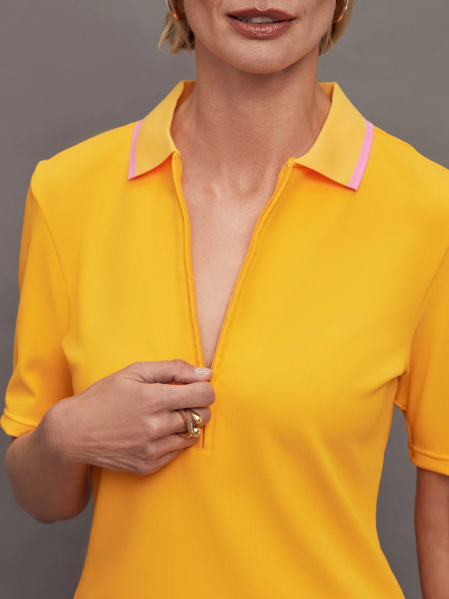 Goldbergh | Cassia Polo | Papaya - Image 4