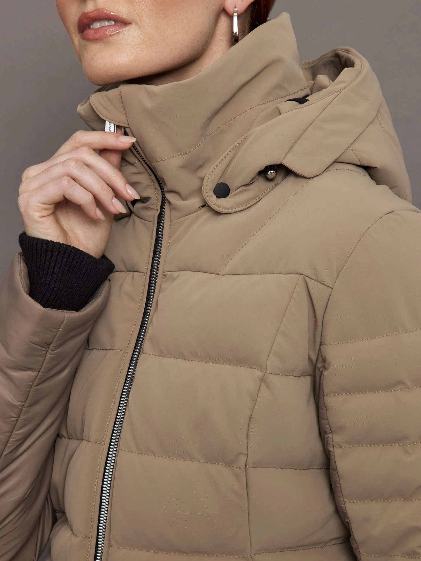Head | Torri Jacket | Taupe - Image 2