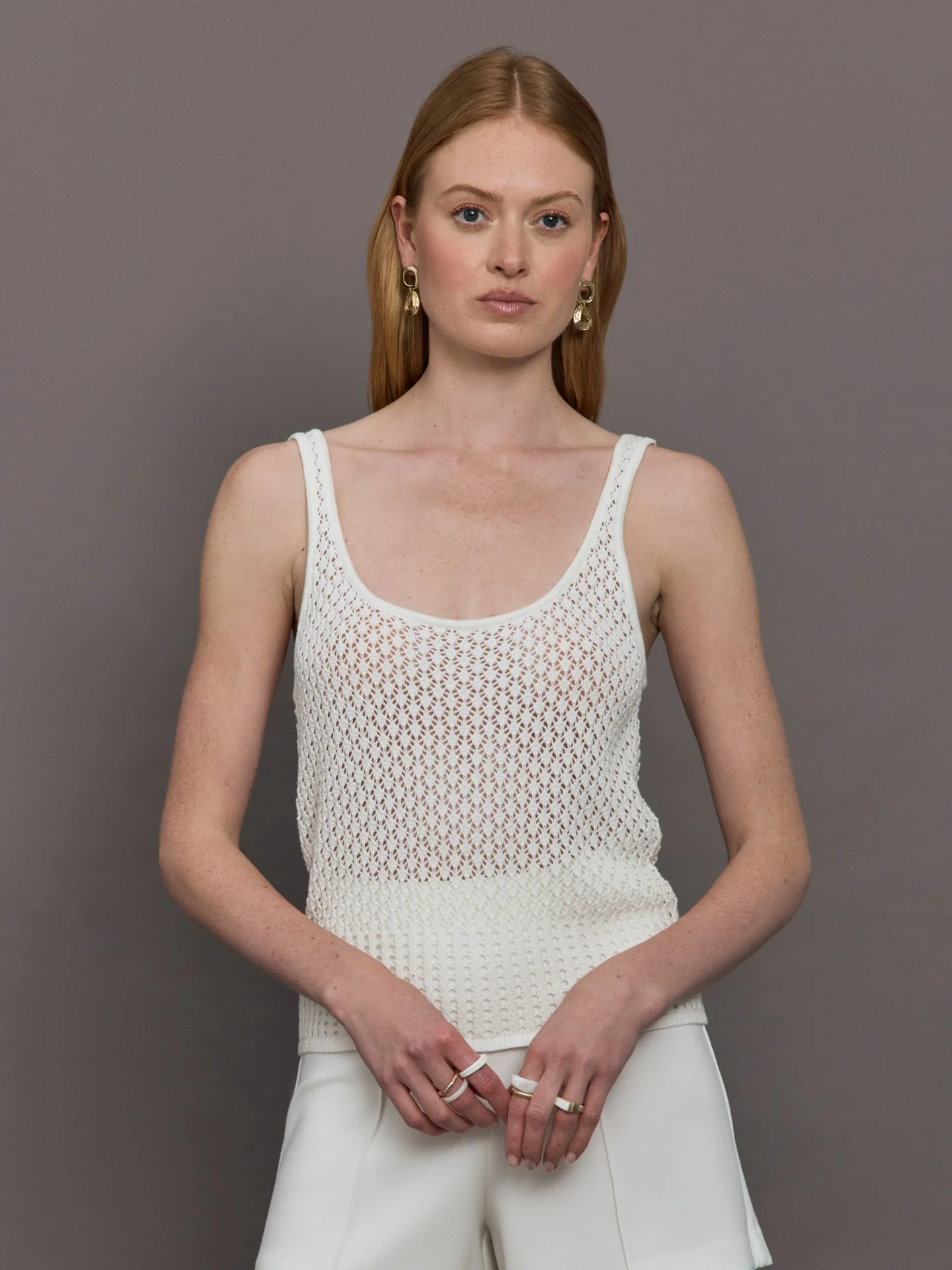 Herskind | Callum Knit Top | Creme
