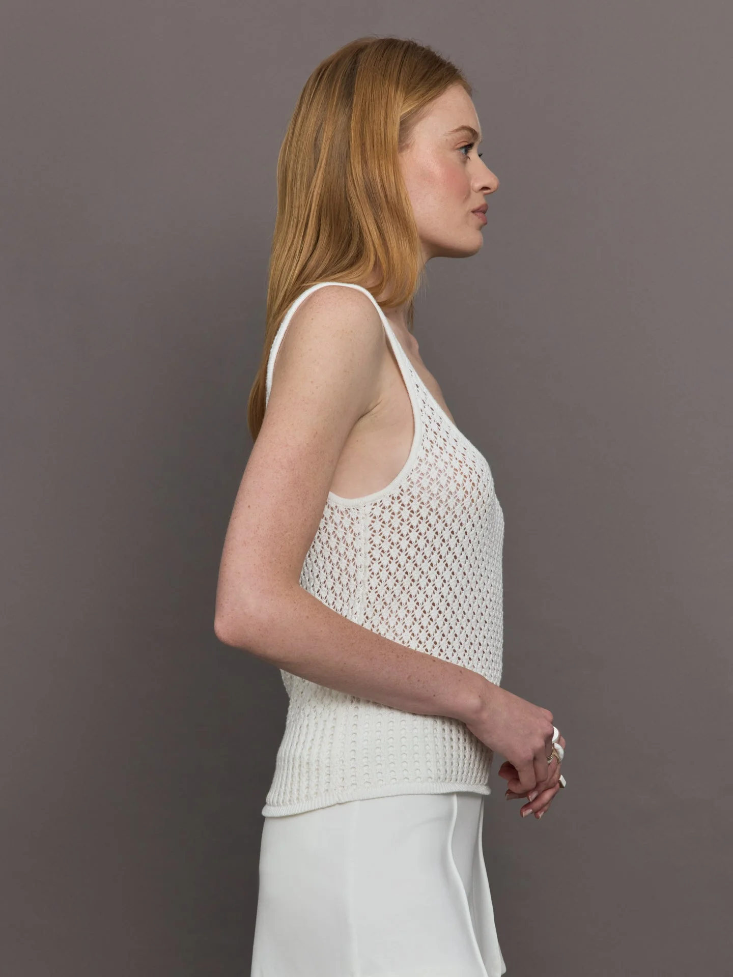 Herskind | Callum Knit Top | Creme - Image 3