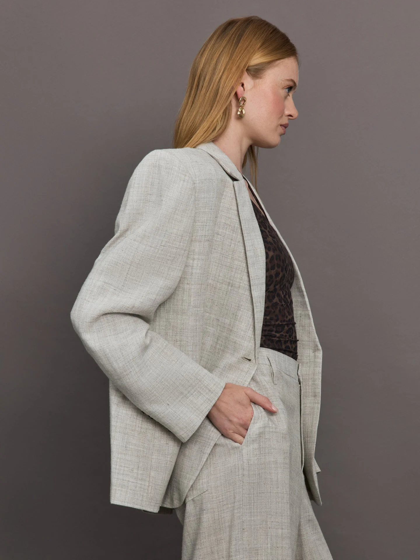 Herskind | Matteo Blazer | Sand - Image 3
