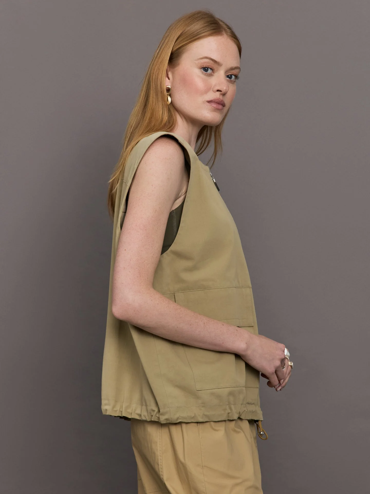 Herskind | Neo Vest | Khaki - Image 3