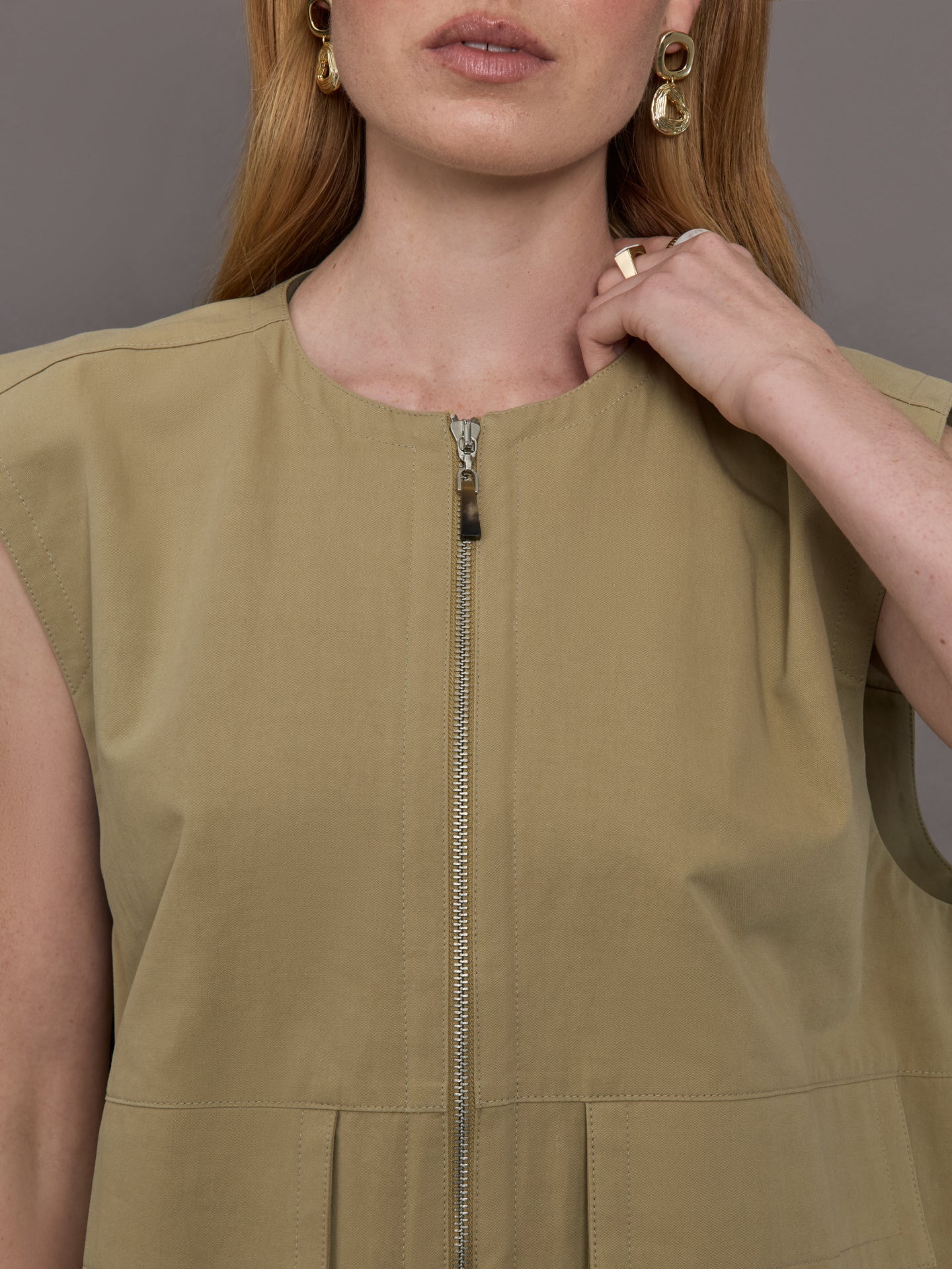 Herskind | Neo Vest | Khaki - Image 5