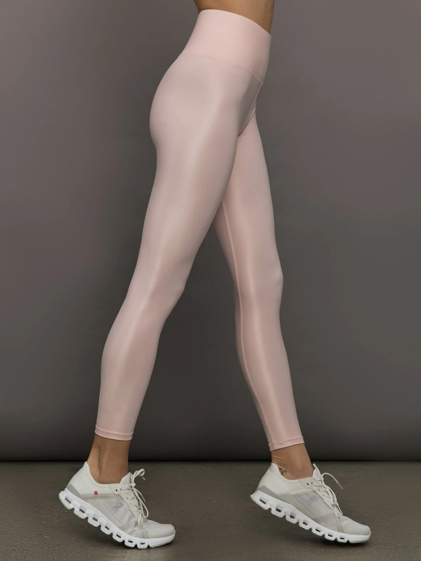 Carbon38 | High Rise 7/8 Legging in Takara Shine | Lotus - Image 3