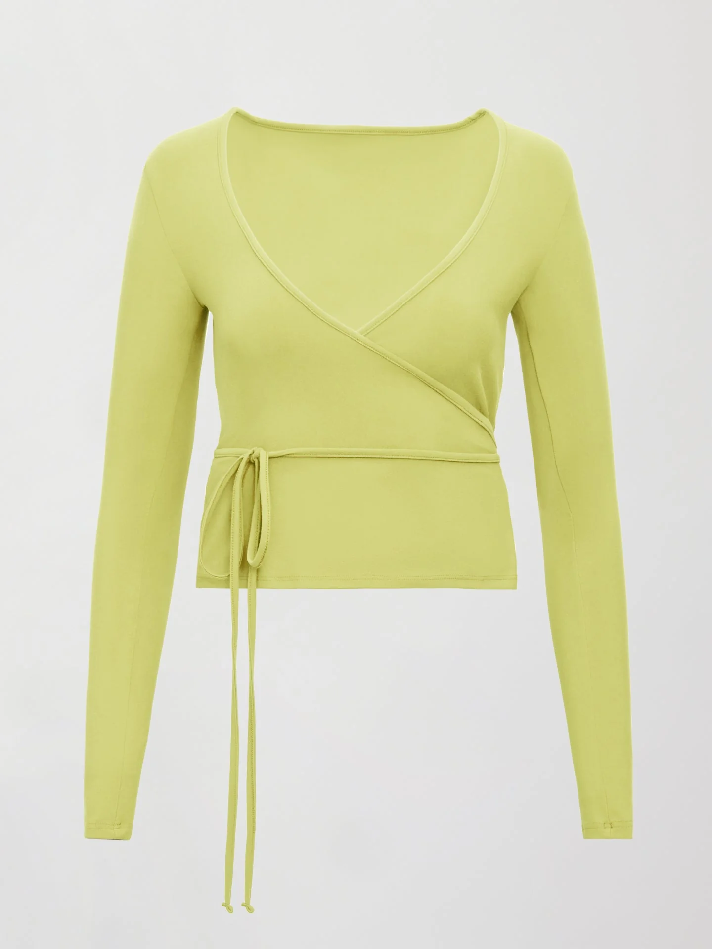 Carbon38 | Long Sleeve Tie Top in Melt | Charlock - Image 5