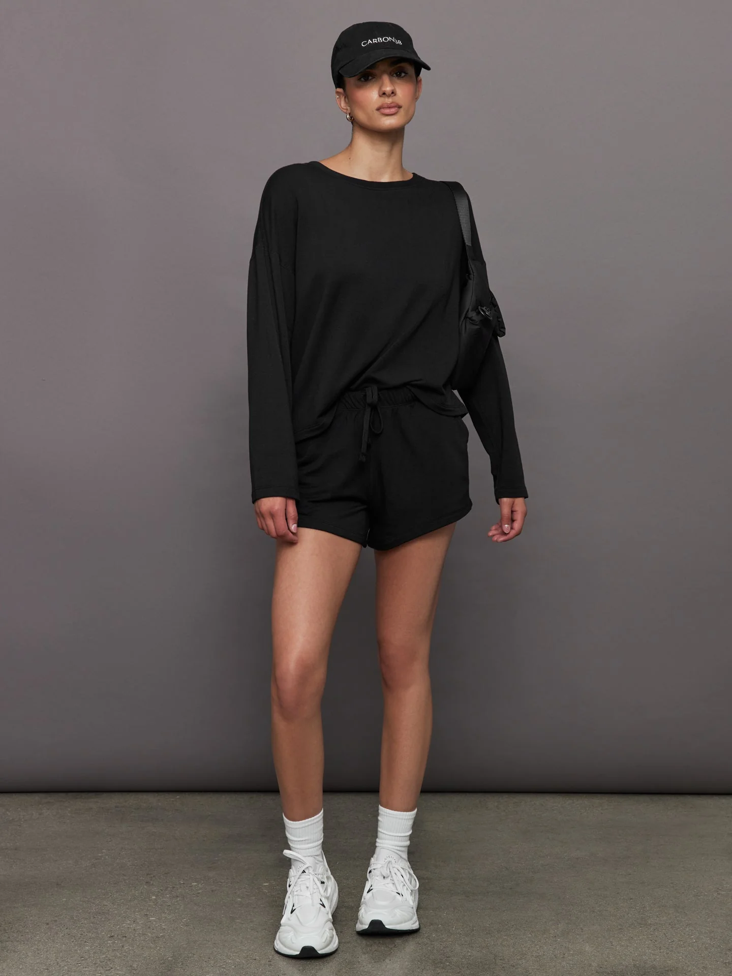 Carbon38 | Lounge Short | Black - Image 5