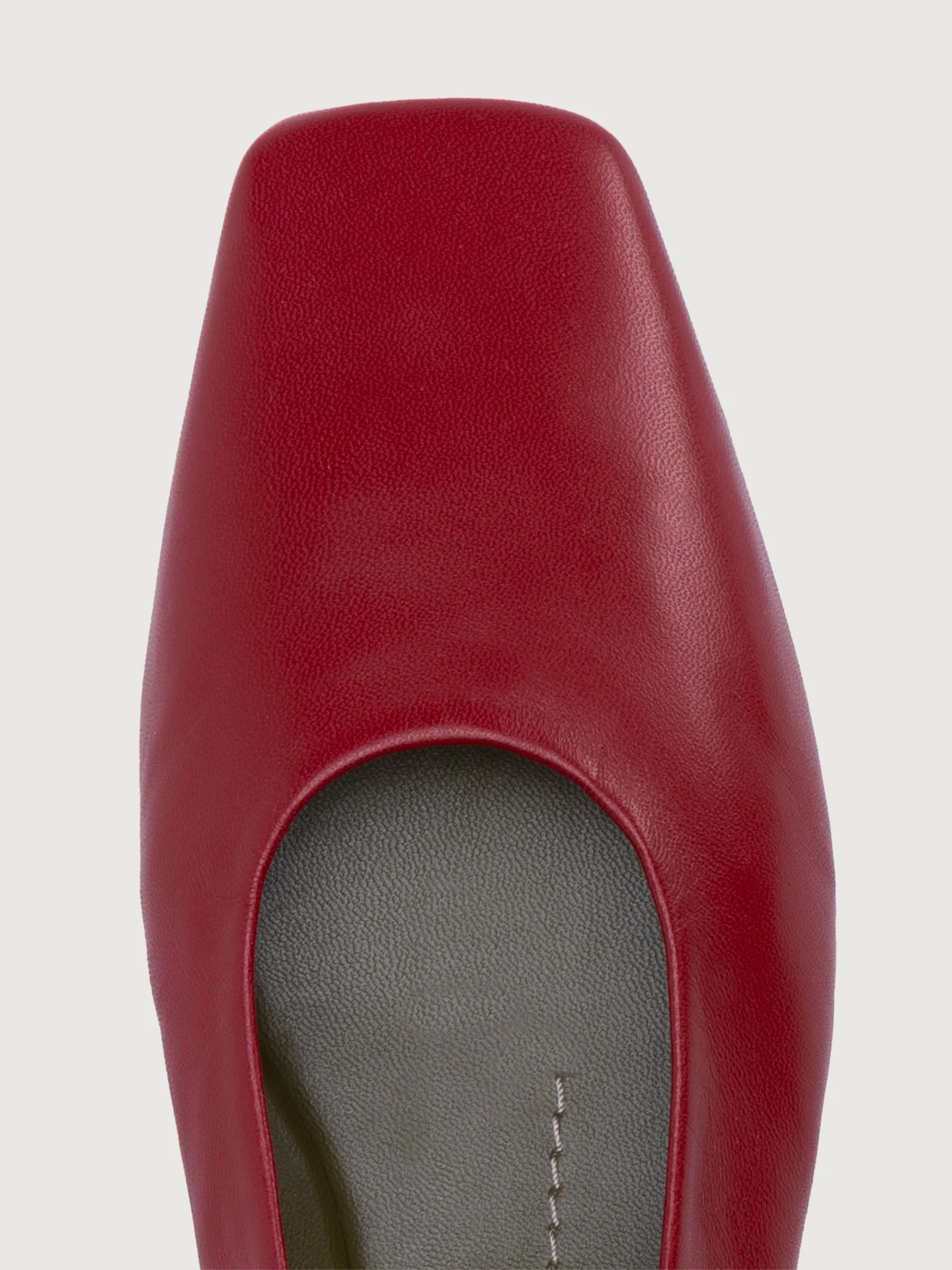 Maria Luca | Augusta Ballet Flat | Medium Red - Image 2