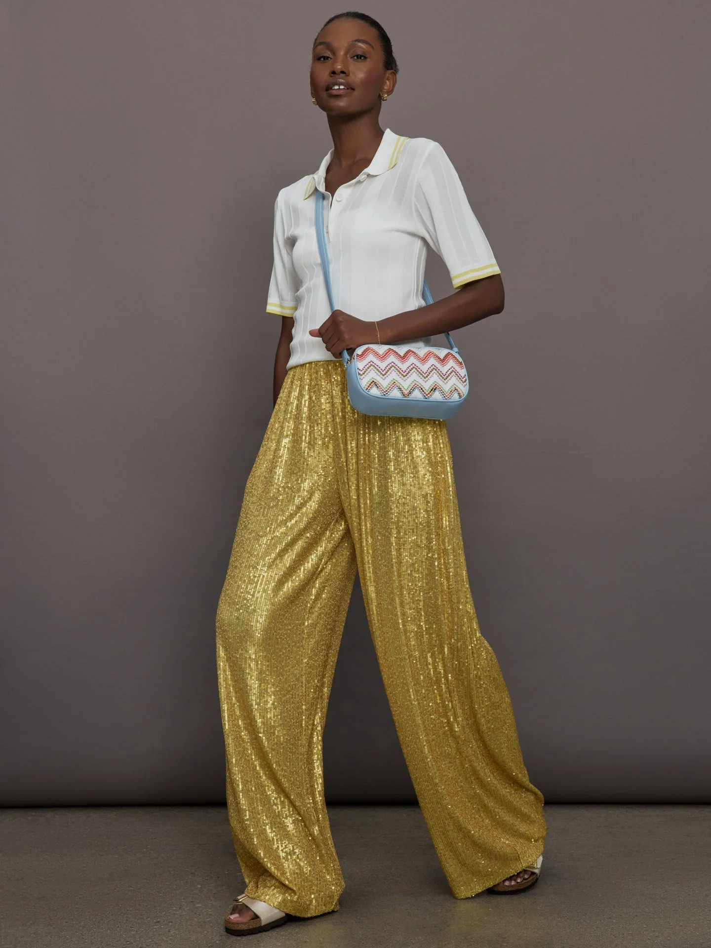 Norma Kamali | Boyfriend Elephant Sweatpant | Asparagus - Image 2