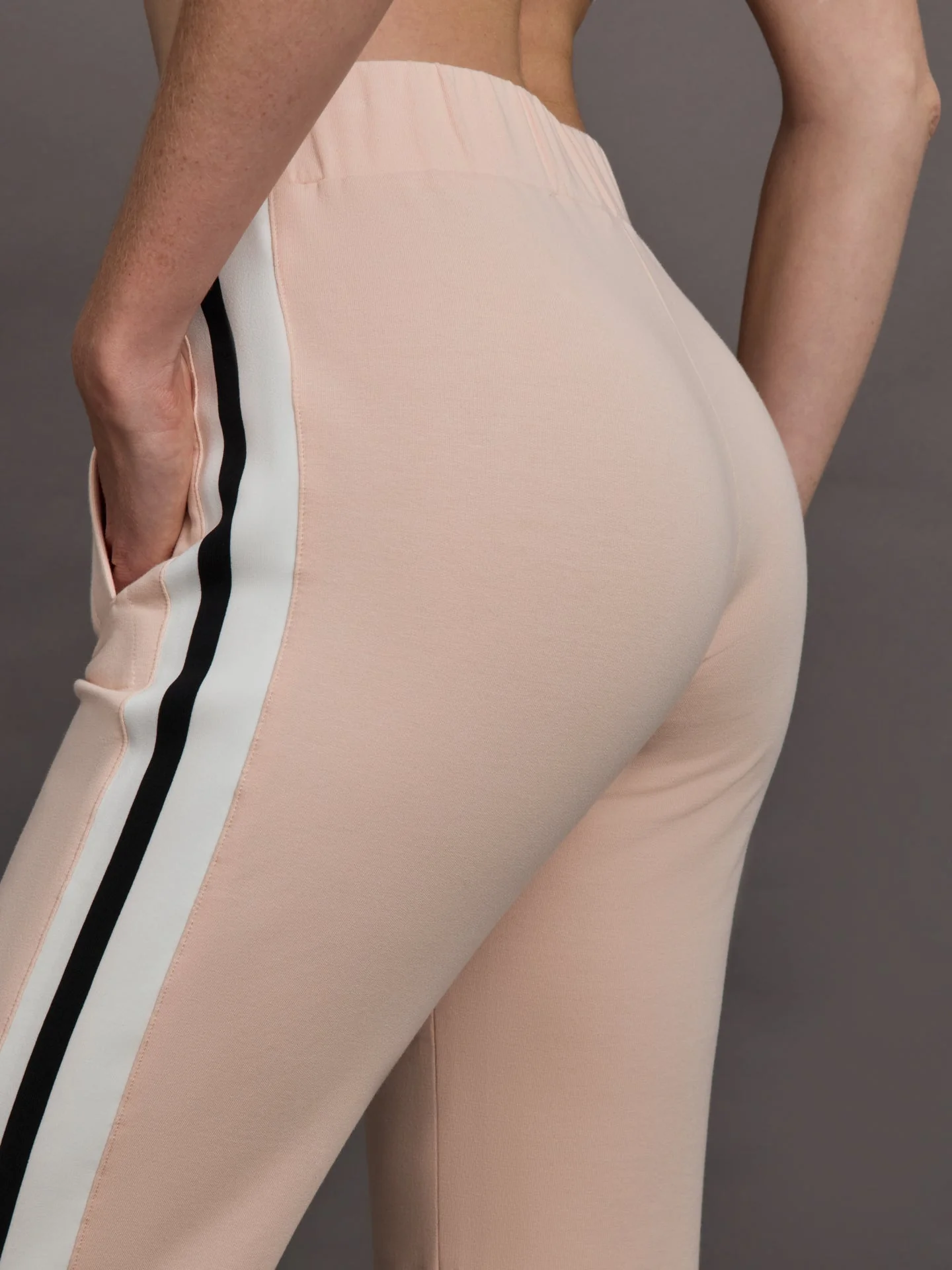 Norma Kamali | Side Stripe Jog Pant | Baby - Image 5