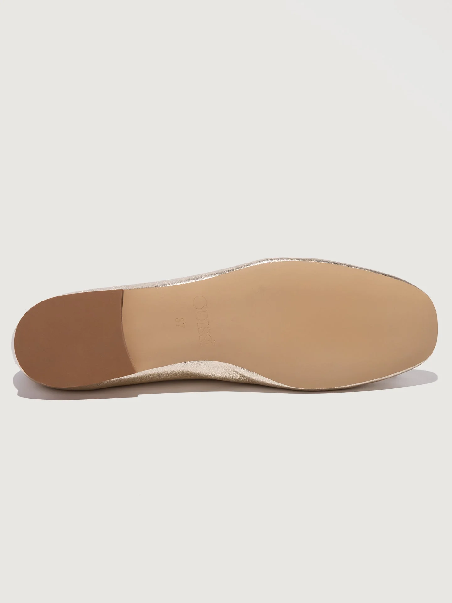 Odissi | Lou Ballet Flat | Light Gold - Image 3