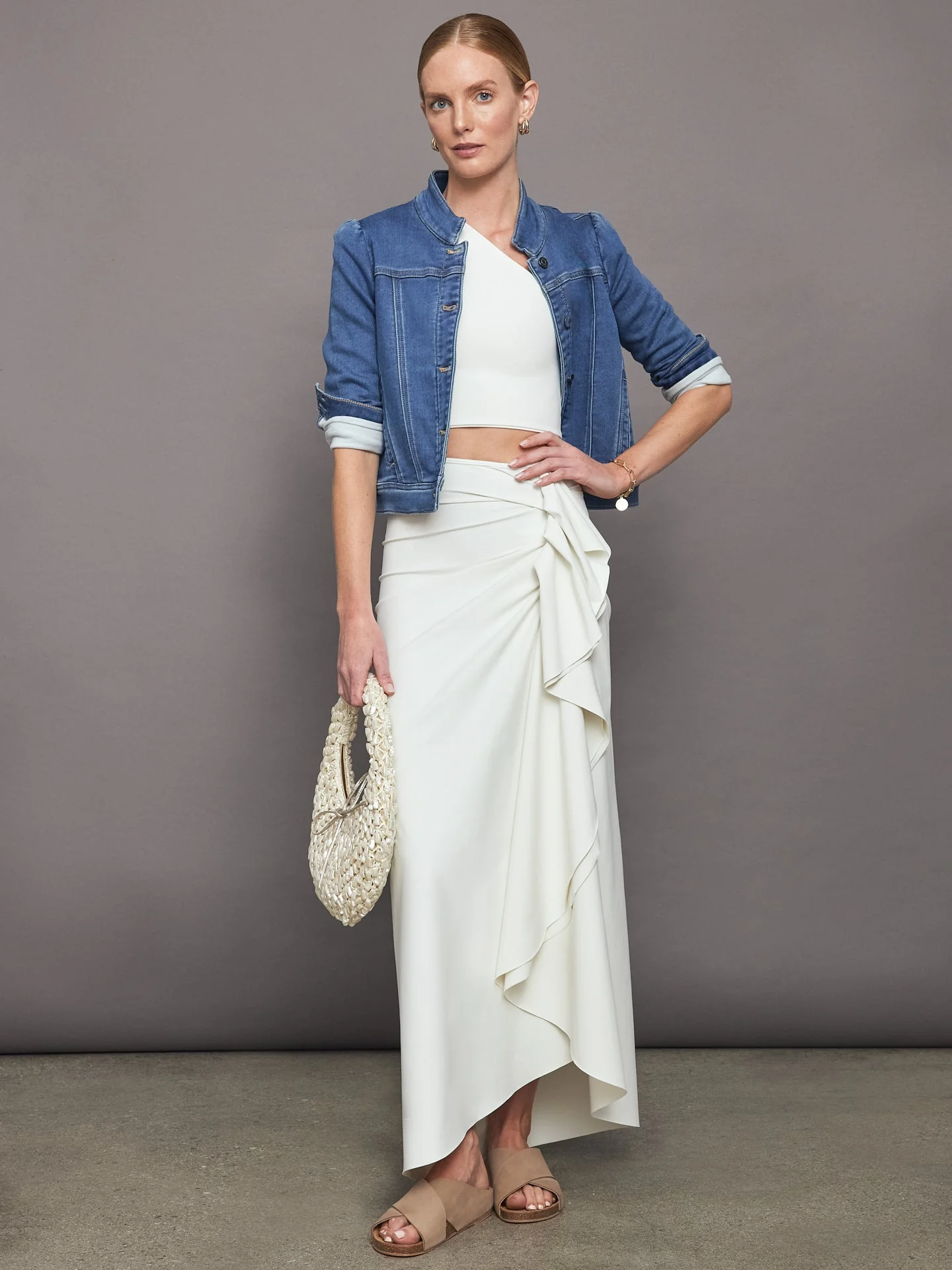 Port De Bras | Barbuda Skirt | Chantilly - Image 2