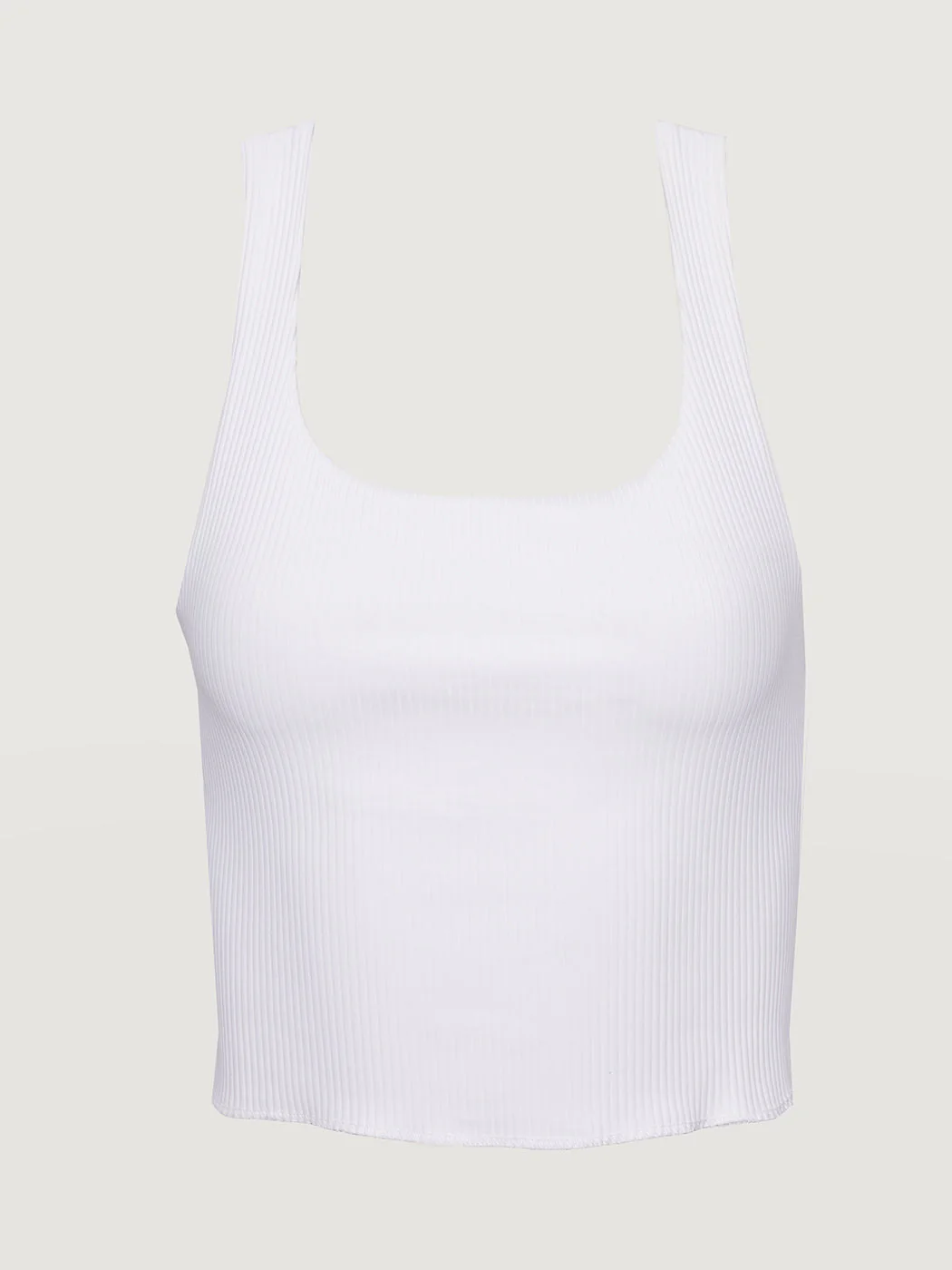 Carbon38 | Ribbed Tank | White - Image 5