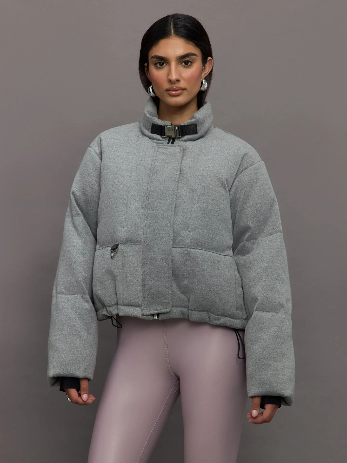 Shoreditch Ski Club | Hallie Mae Puffer | Grey Marl