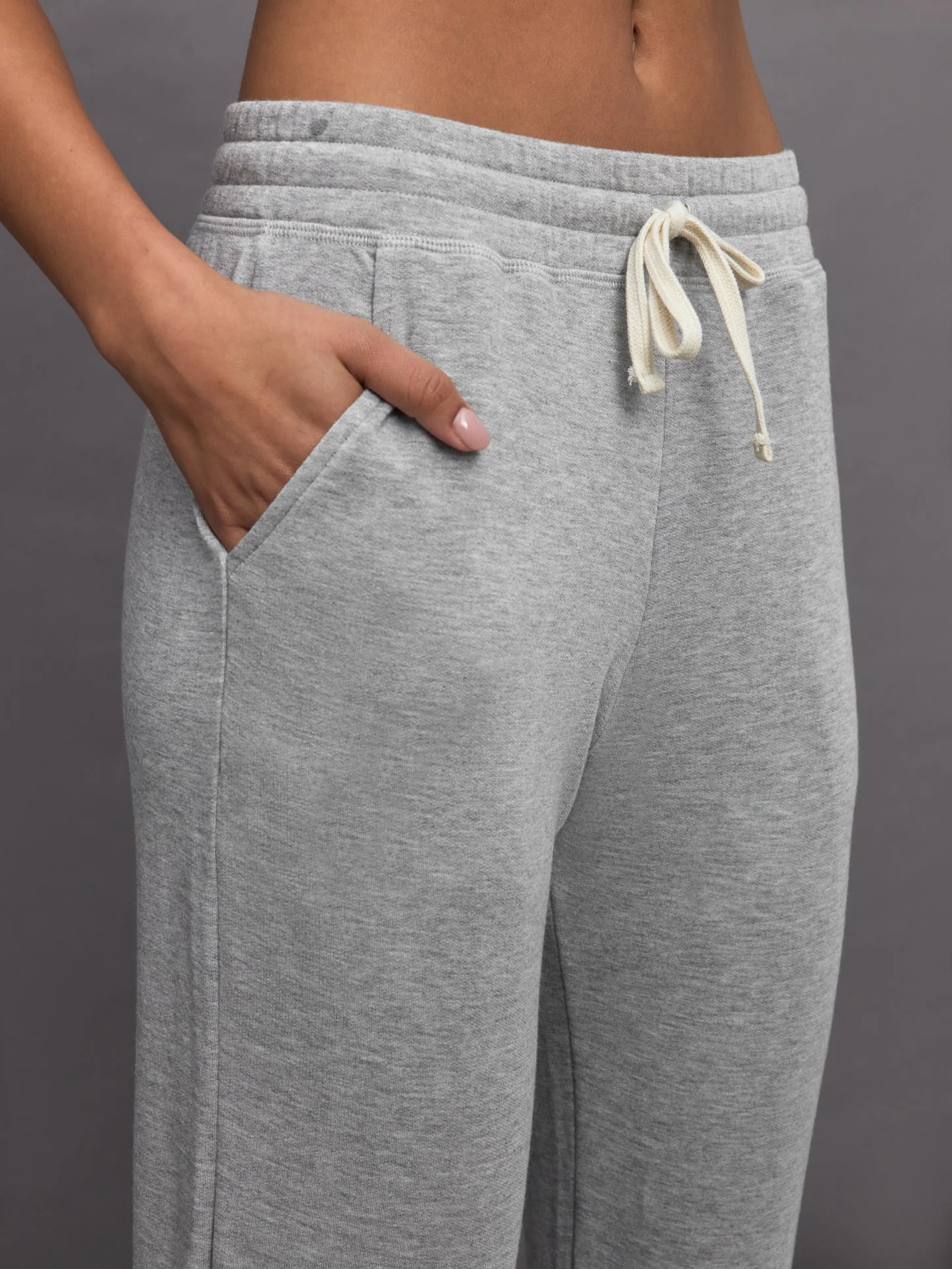 Carbon38 | Slim Jogger | Heather Grey - Image 3