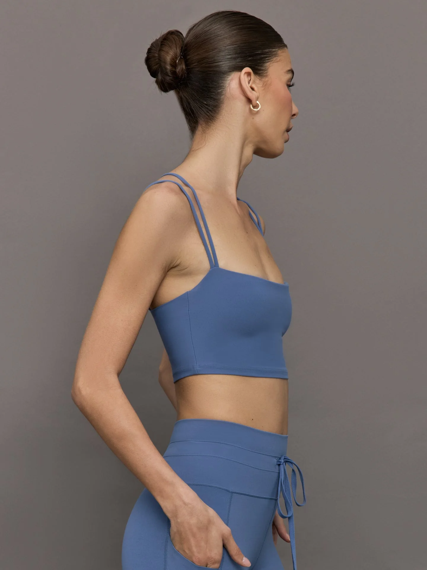 Carbon38 | Strappy Bra in Melt | Blue Horizon - Image 3