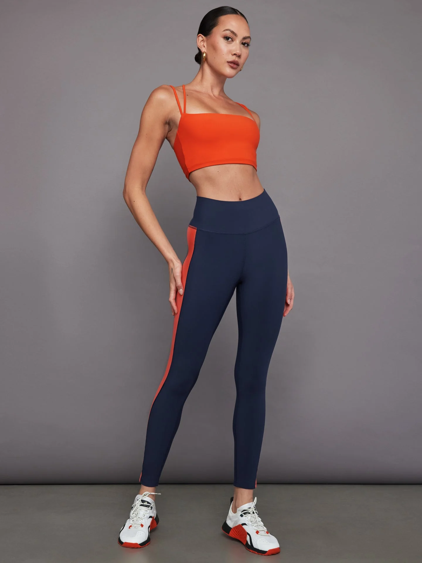 Carbon38 | Strappy Bra in Melt | Orange - Image 5