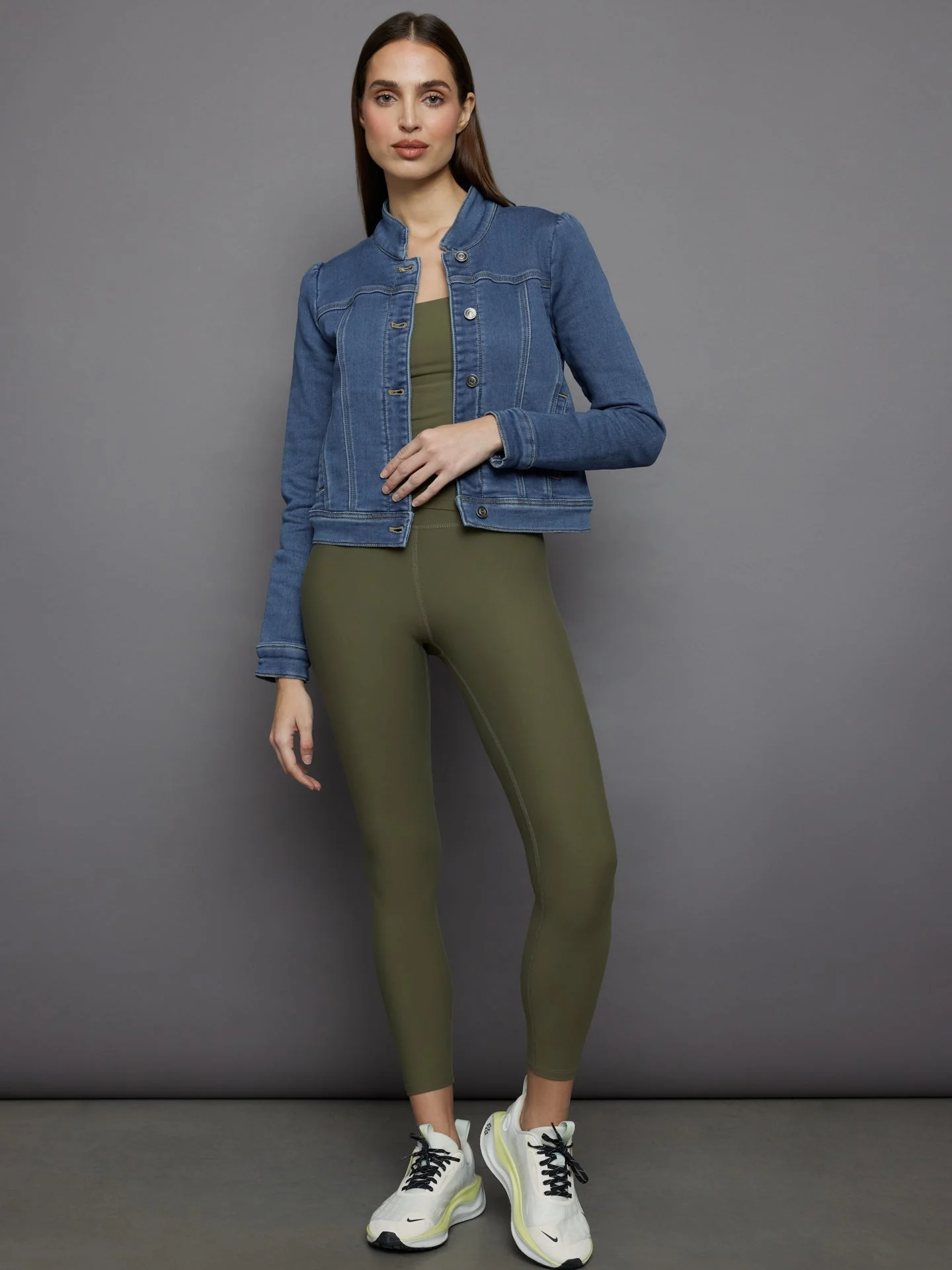 Carbon38 | Tailored Denim Jacket | Medium Wash - Image 5