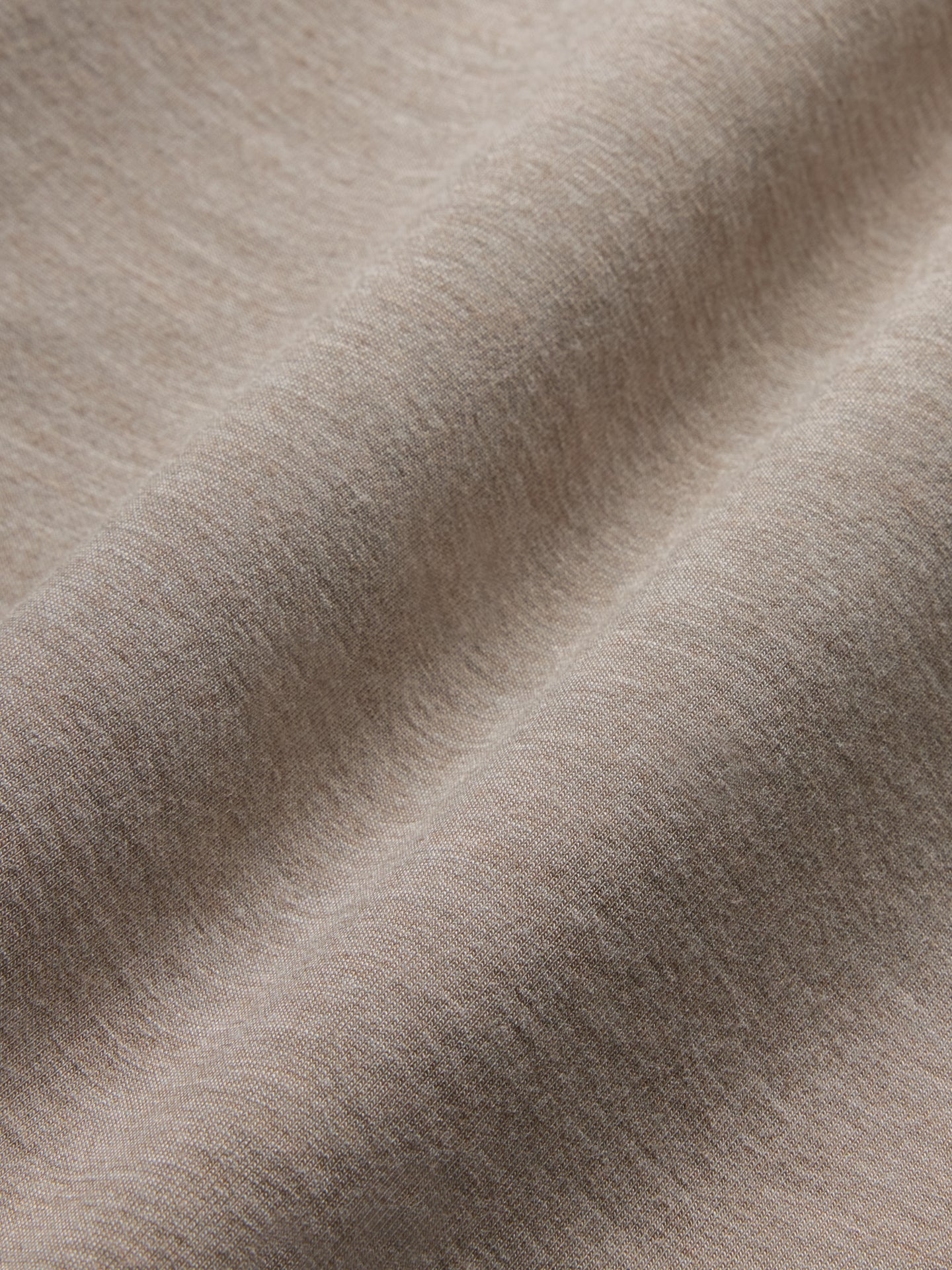 Carbon38 | Tapered Leg Jogger in Interlock | Taupe Heather - Image 5