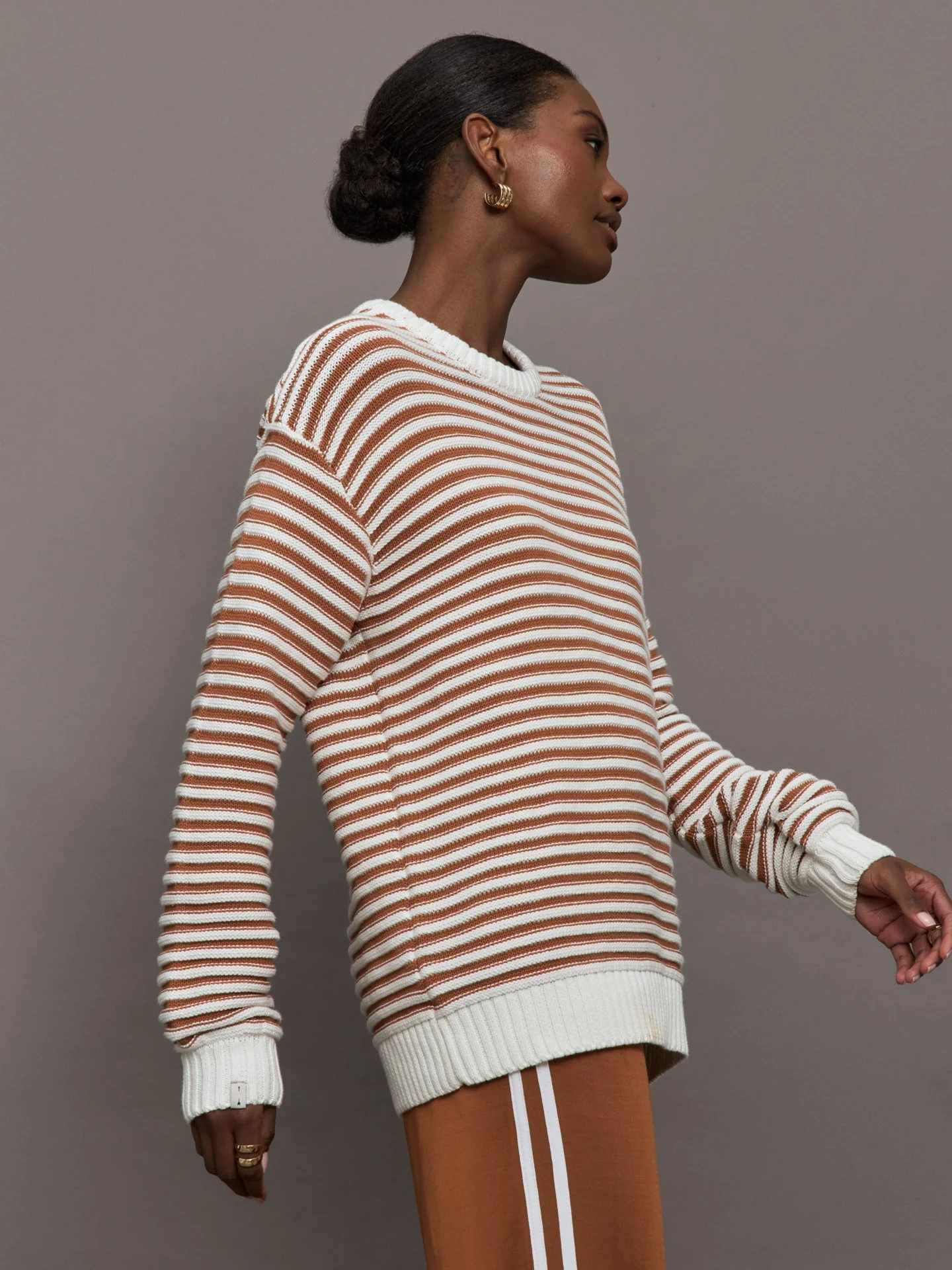 The Upside | Boo Knit Jumper | Stripe - Image 3