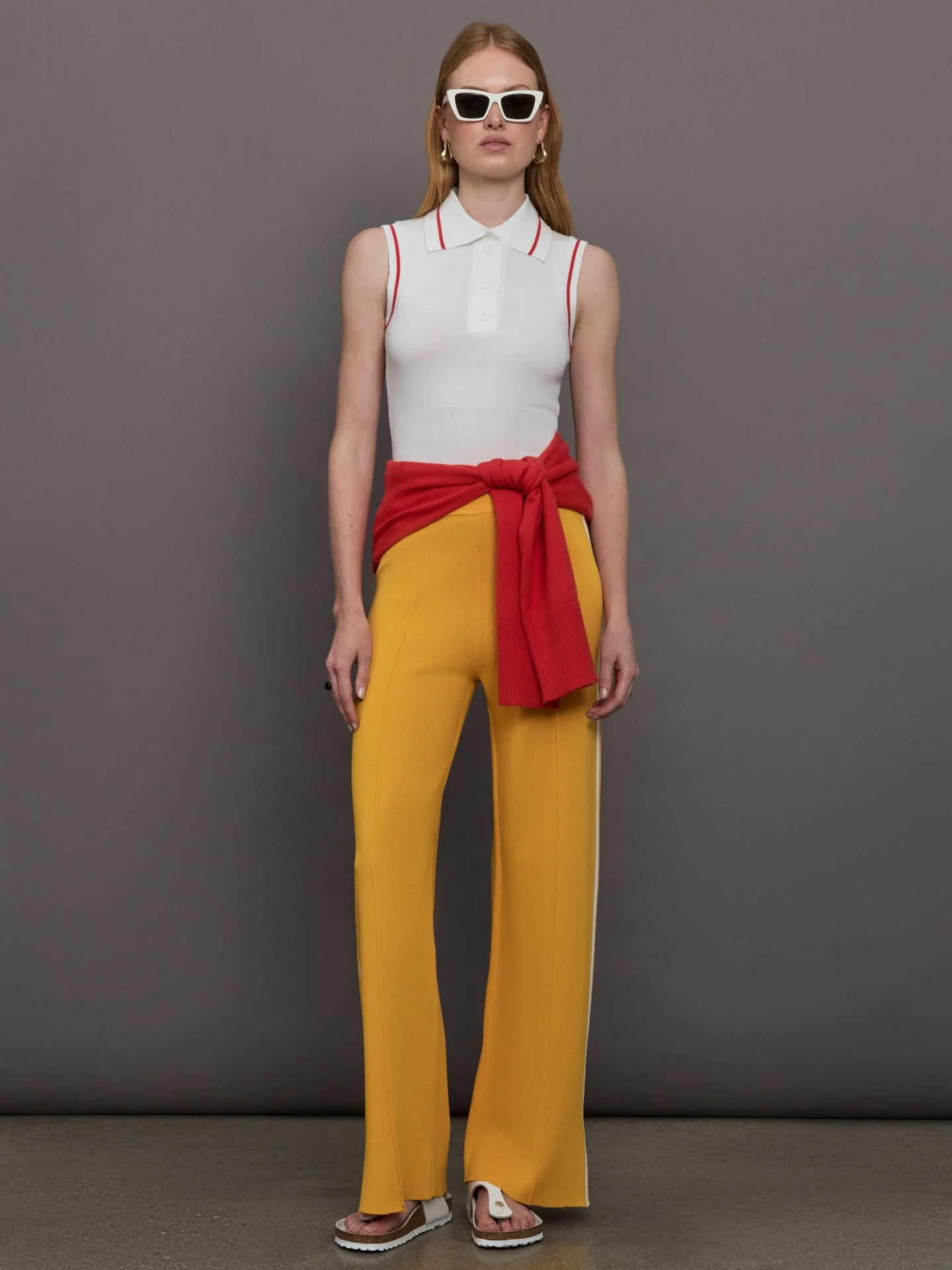 The Upside | Dunes Freya Knit Pant | Yellow - Image 2