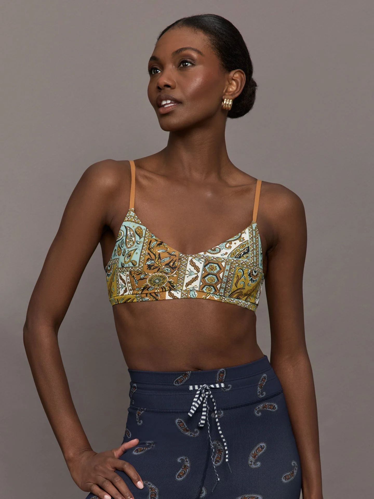 The Upside | Vadella Ballet Bra | Paisley