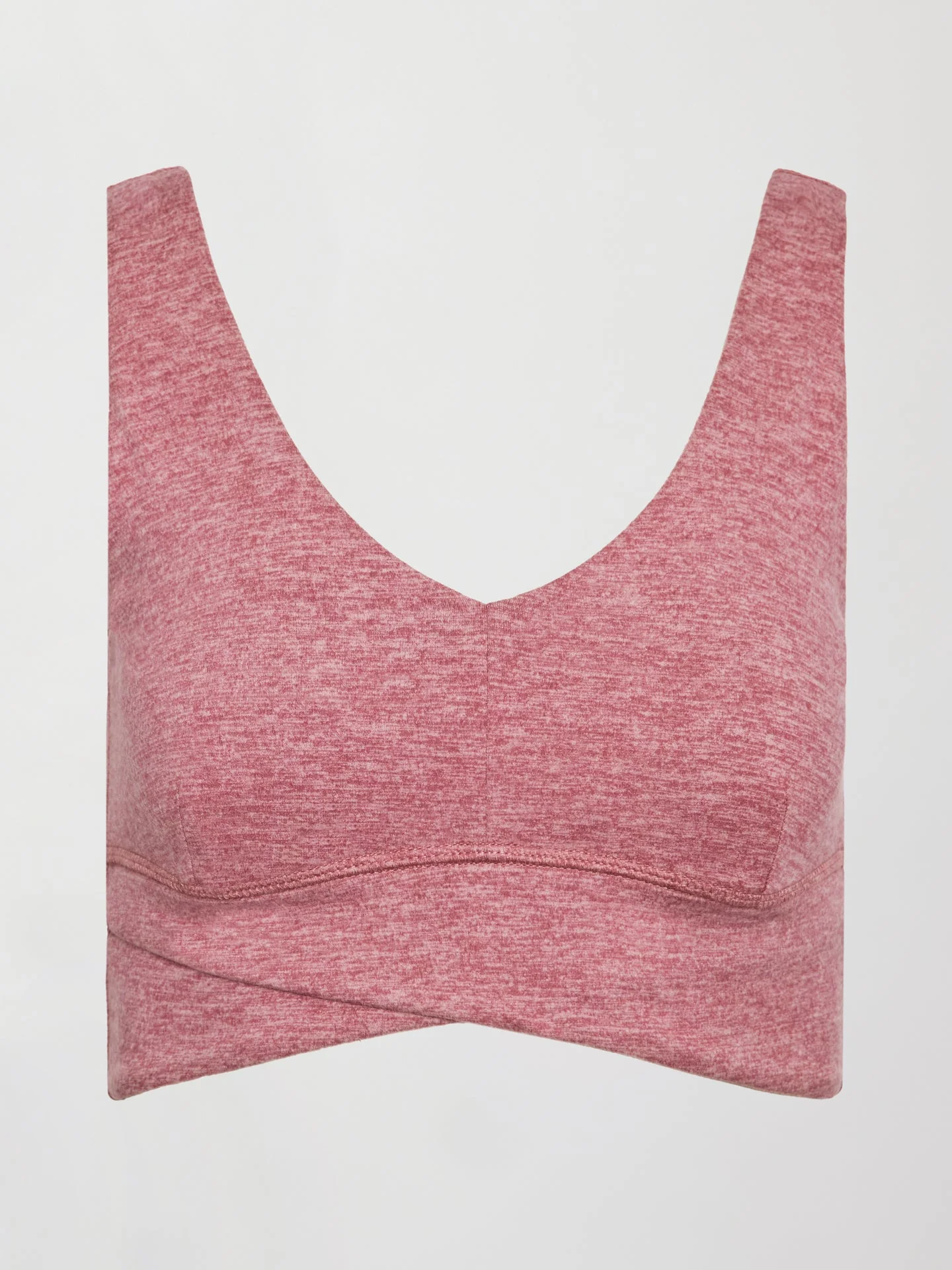 Carbon38 | Wrap Bra in Heather Melt | Hawthorn Rose Heather - Image 5