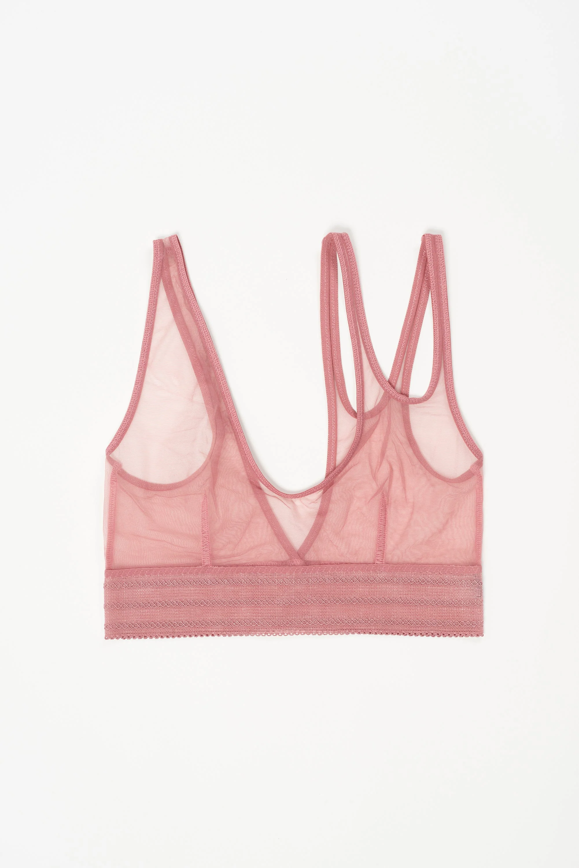 Bare Cut Out Soft Sporty Bra | Rose Dust