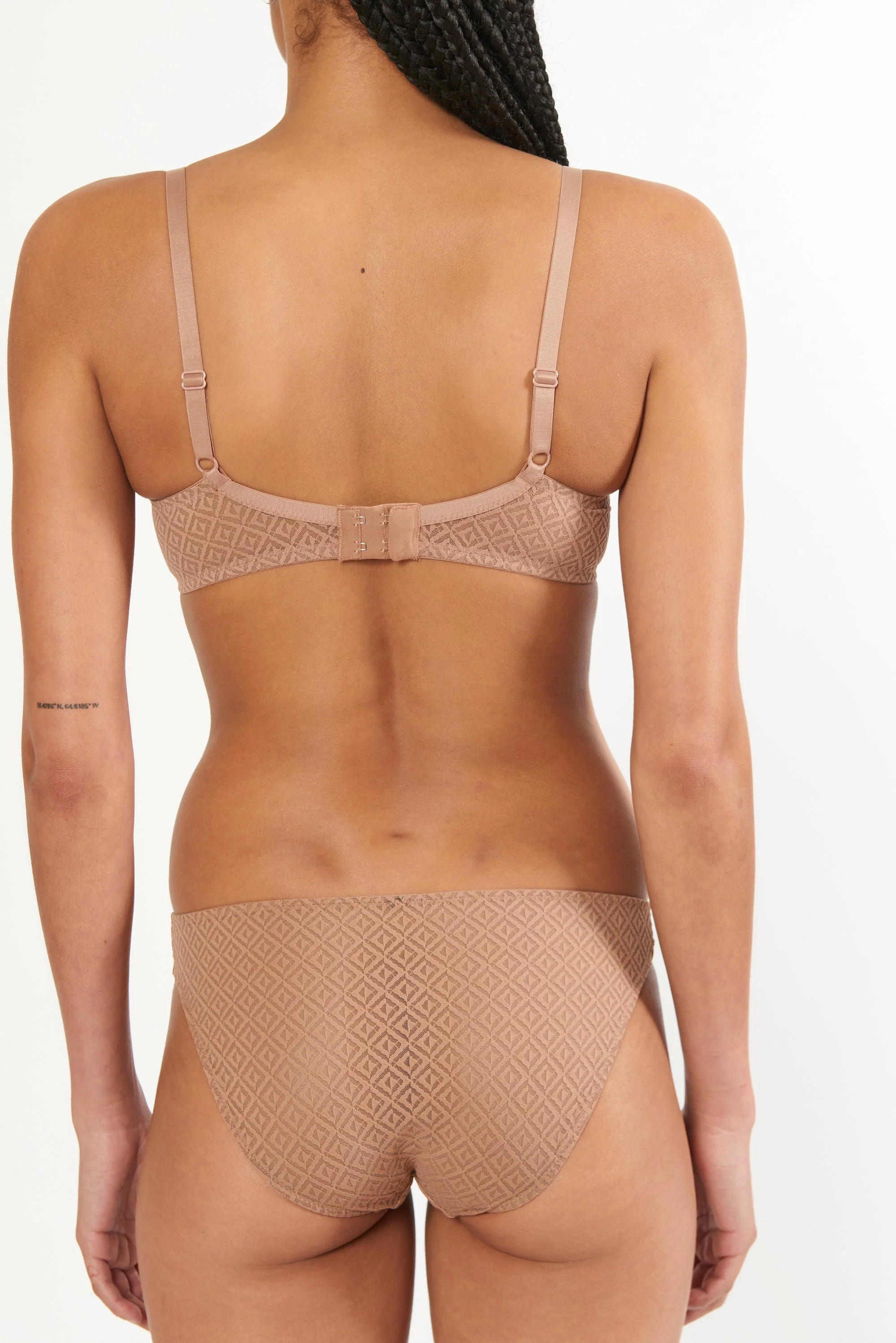 Betty Underwire Full Cup Bra | Bronze - Image 3