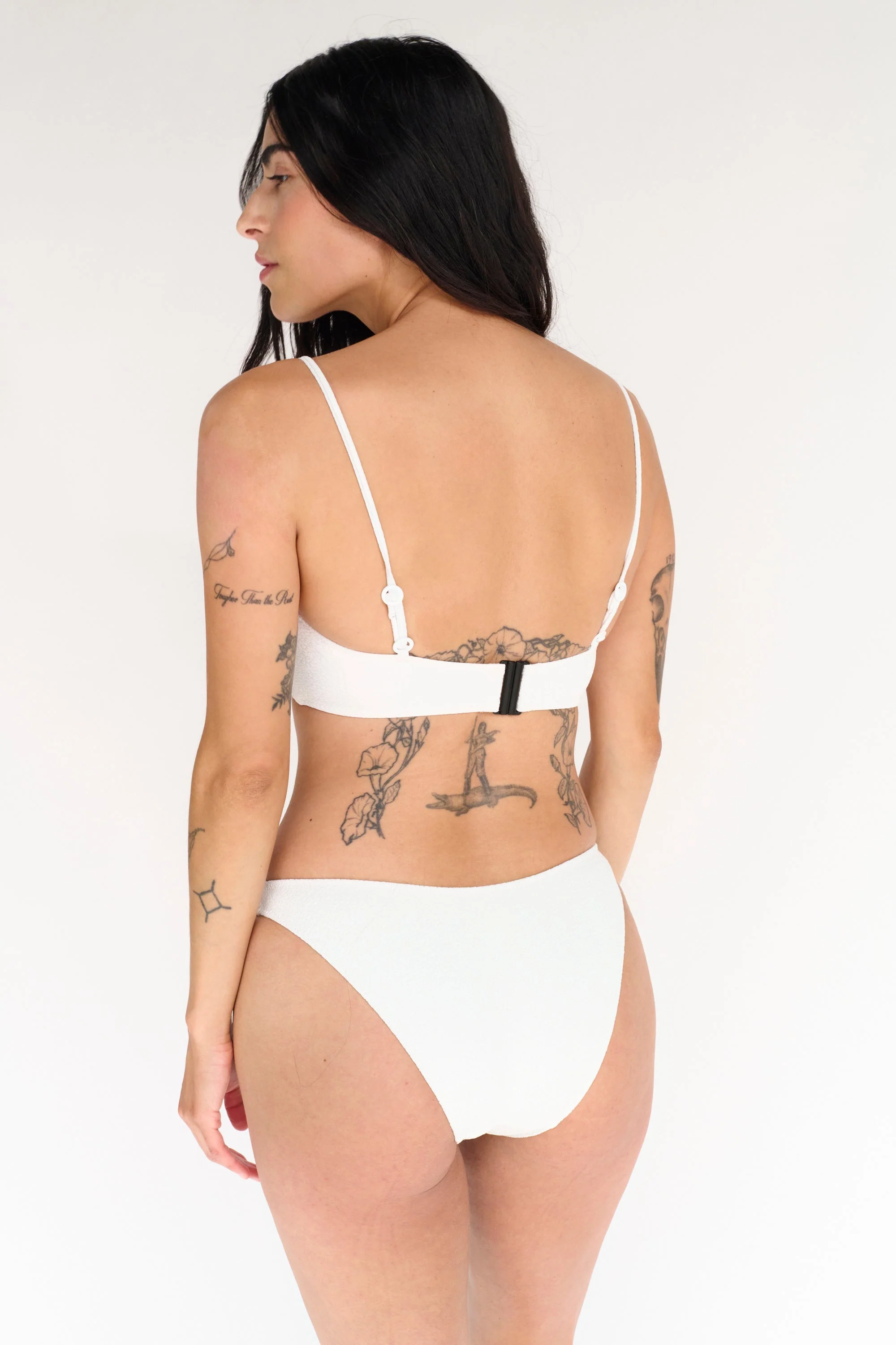 Boucle Classic Bikini Brief | White - Image 2