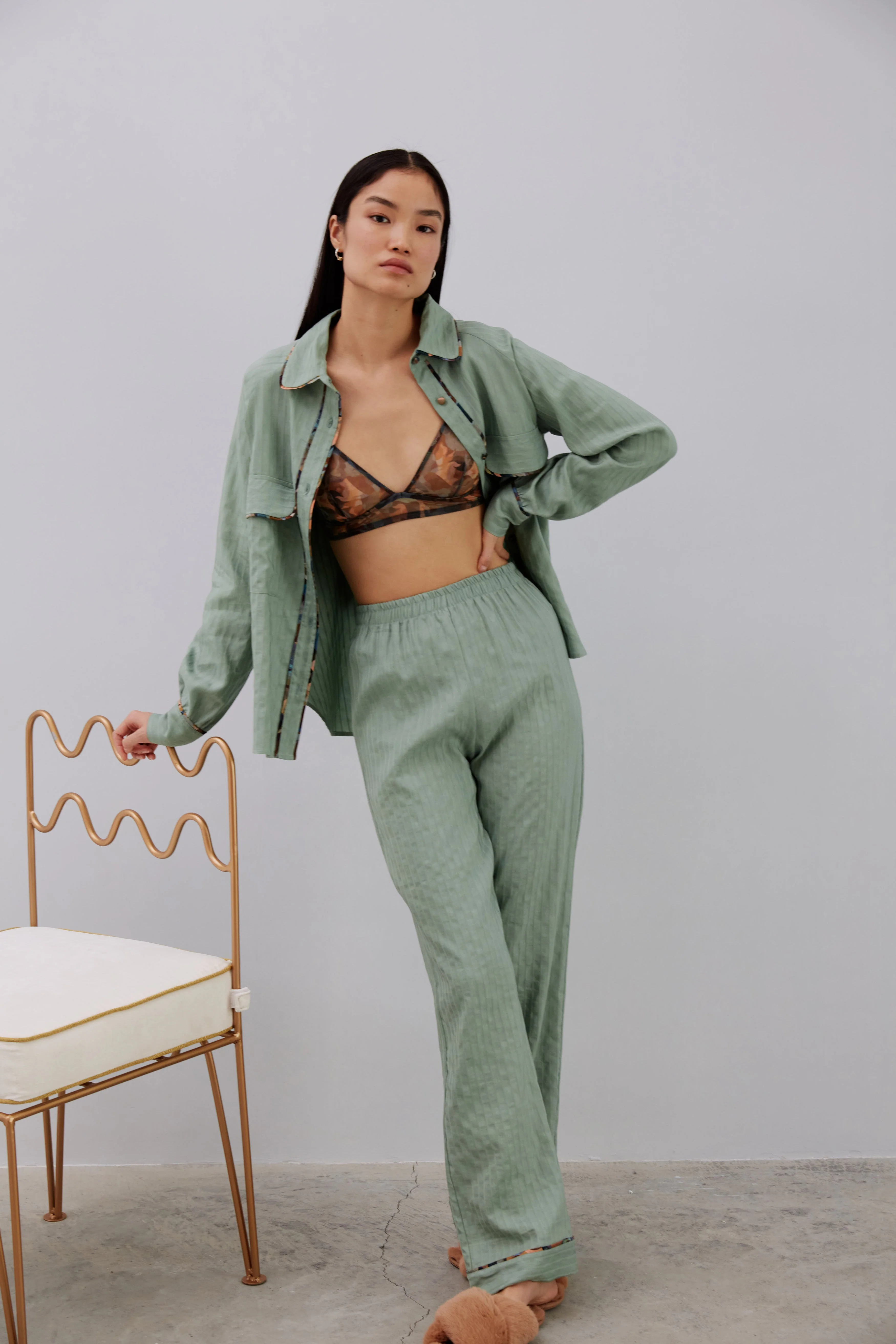 Constantinople PJ Pants | Light Jade - Image 2