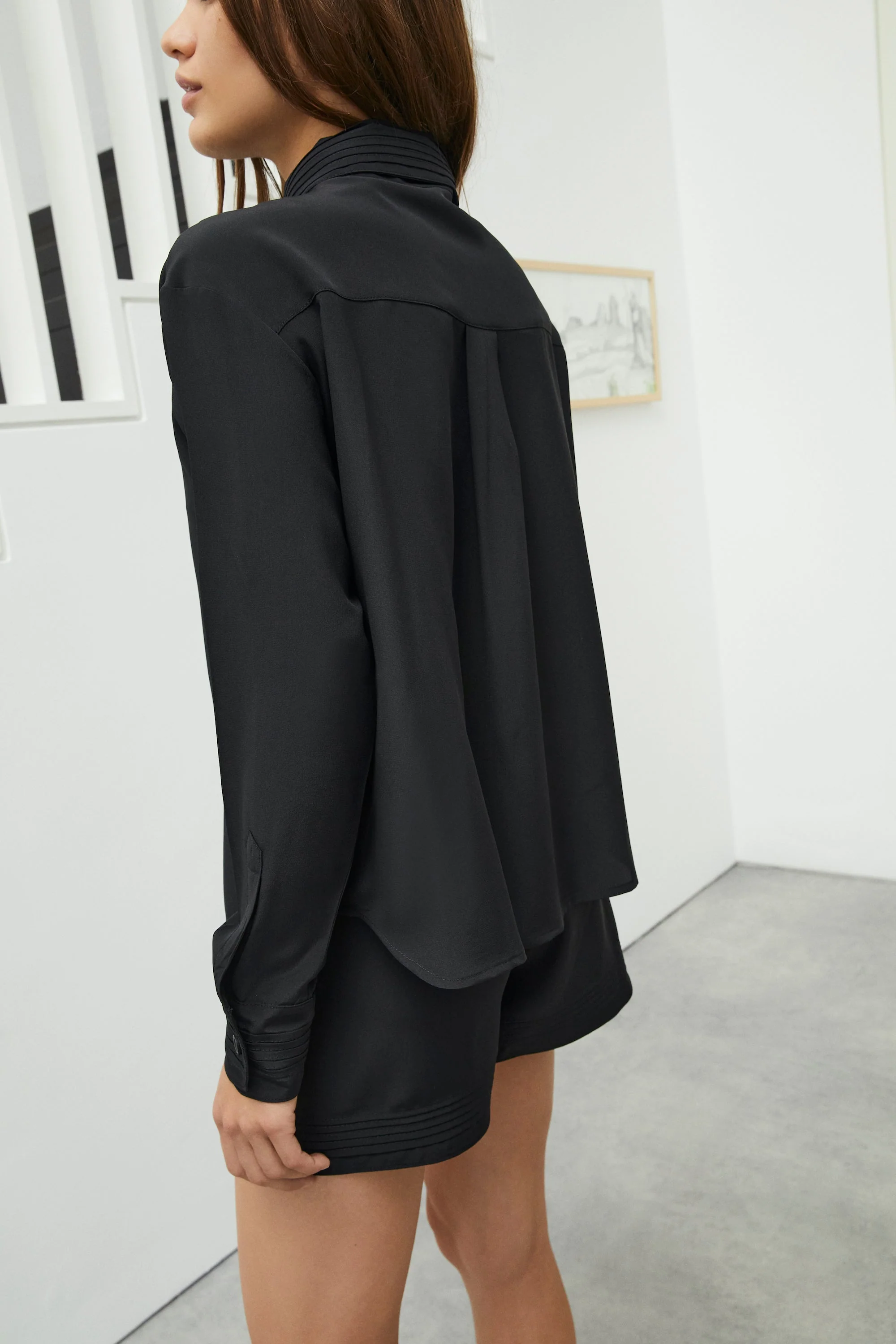 Diana Shirt | Black - Image 6