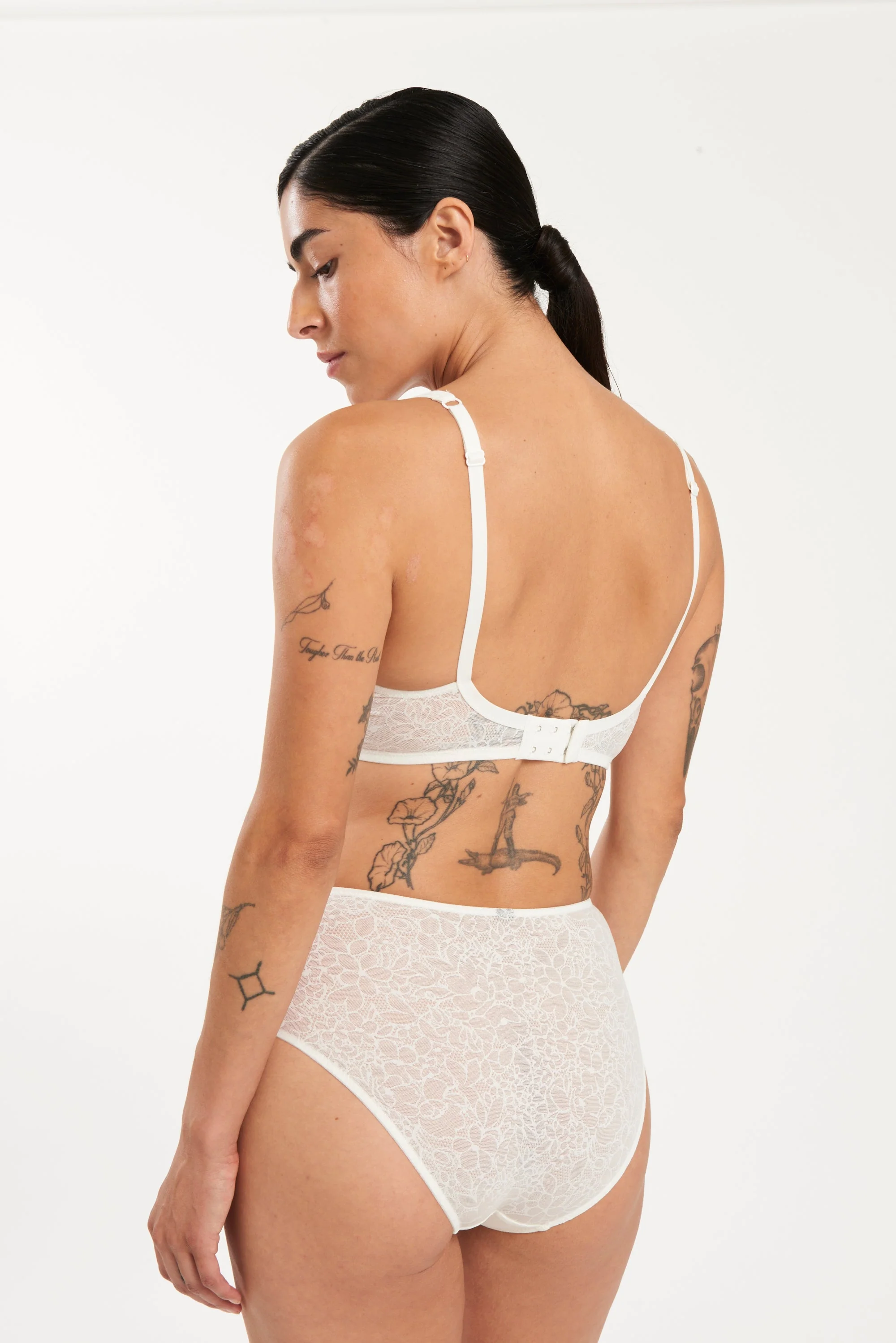 Eden High Waist Brief | Off White - Image 3