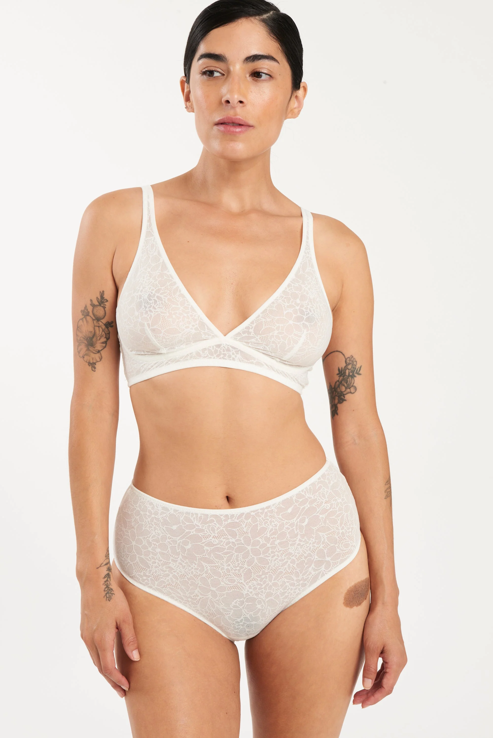 Eden High Waist Brief | Off White - Image 4