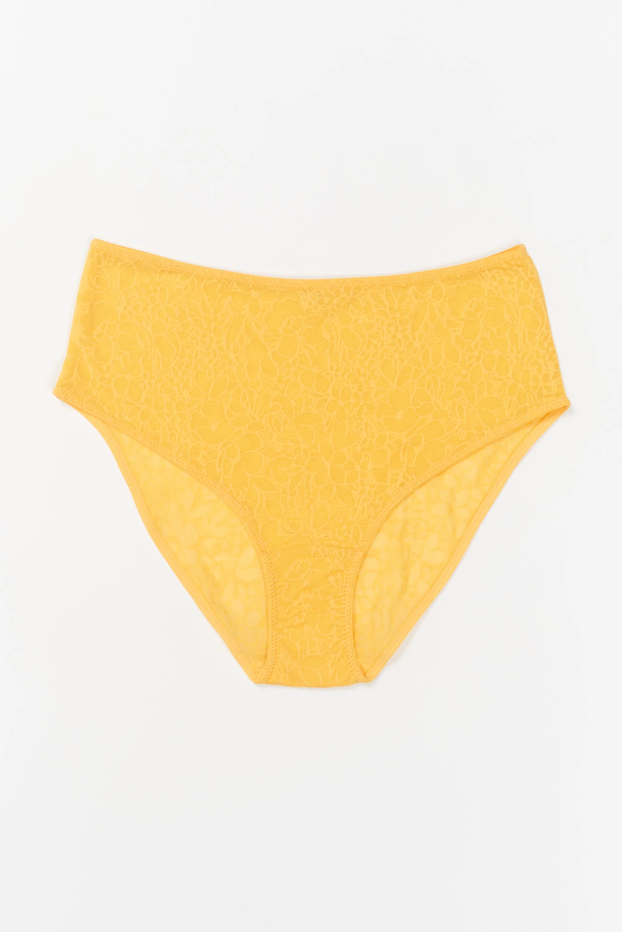 Eden High Waist Brief | Pineapple