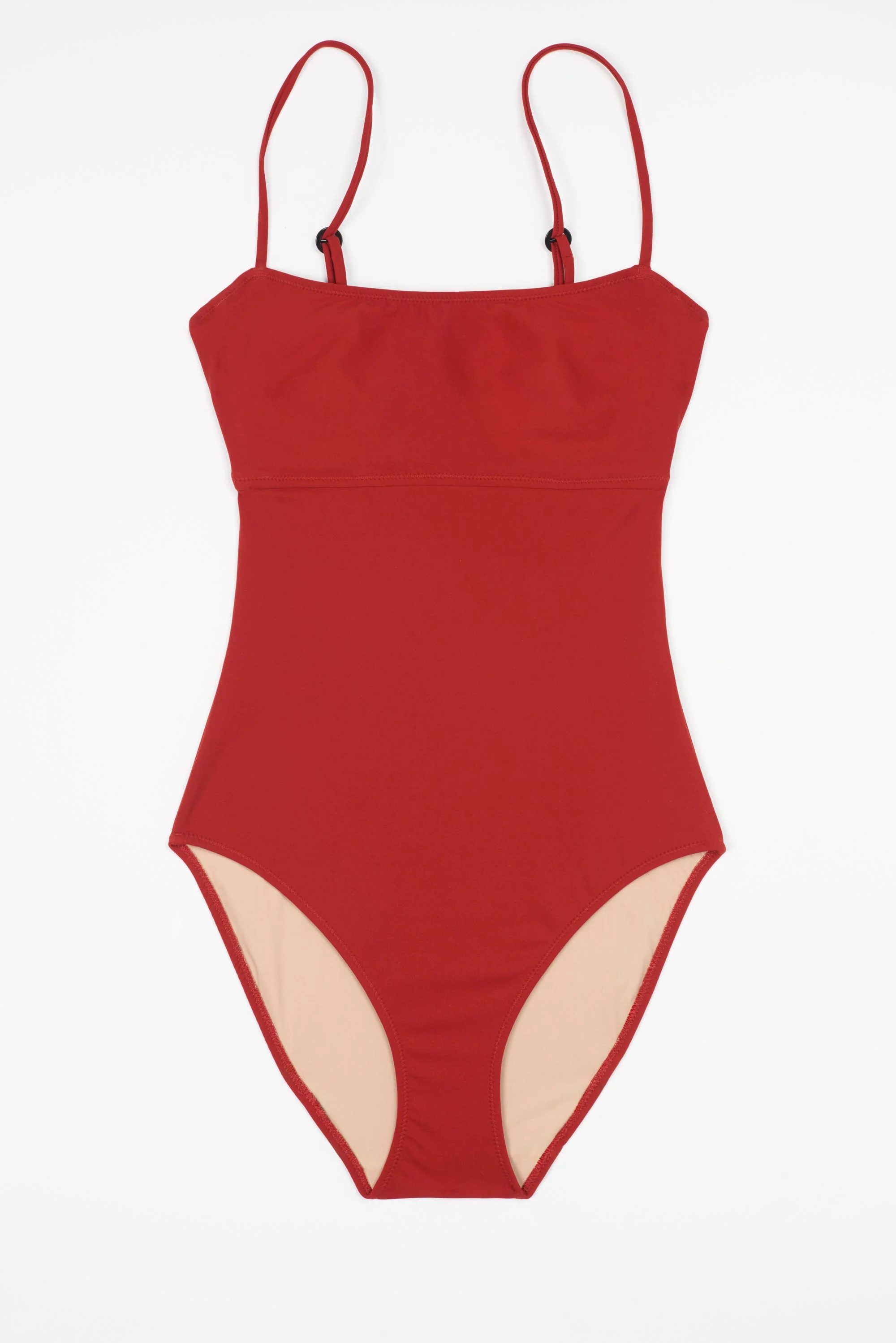 Essential U/W Cut Out One Piece Suit | Crimson