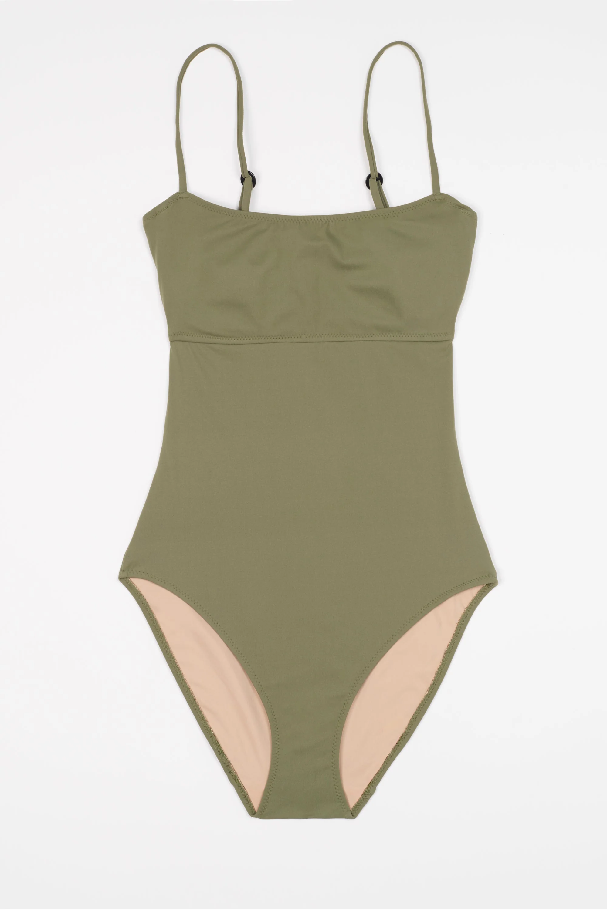 Essential U/W Cut Out One Piece Suit | Olive