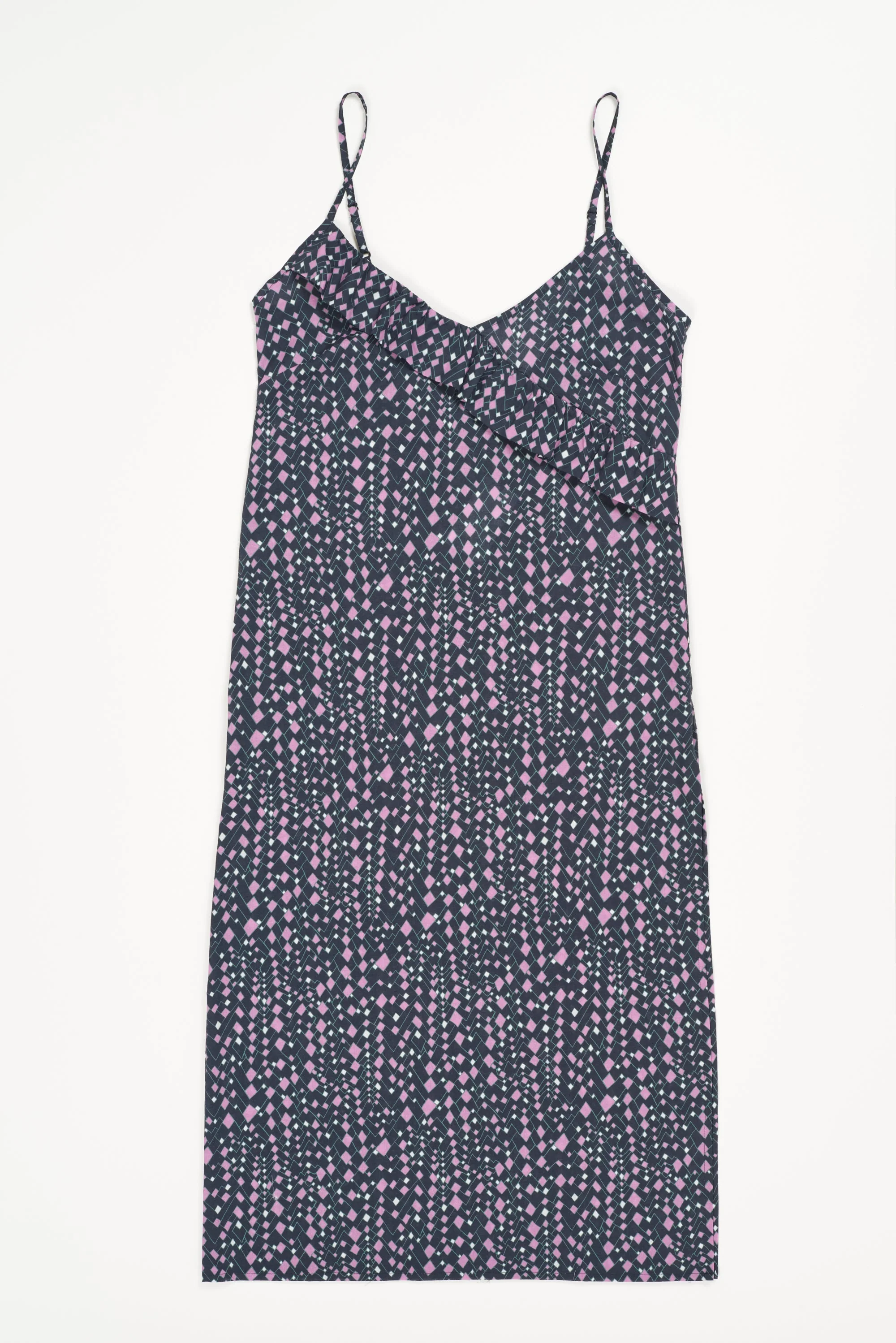Geo Slip Dress