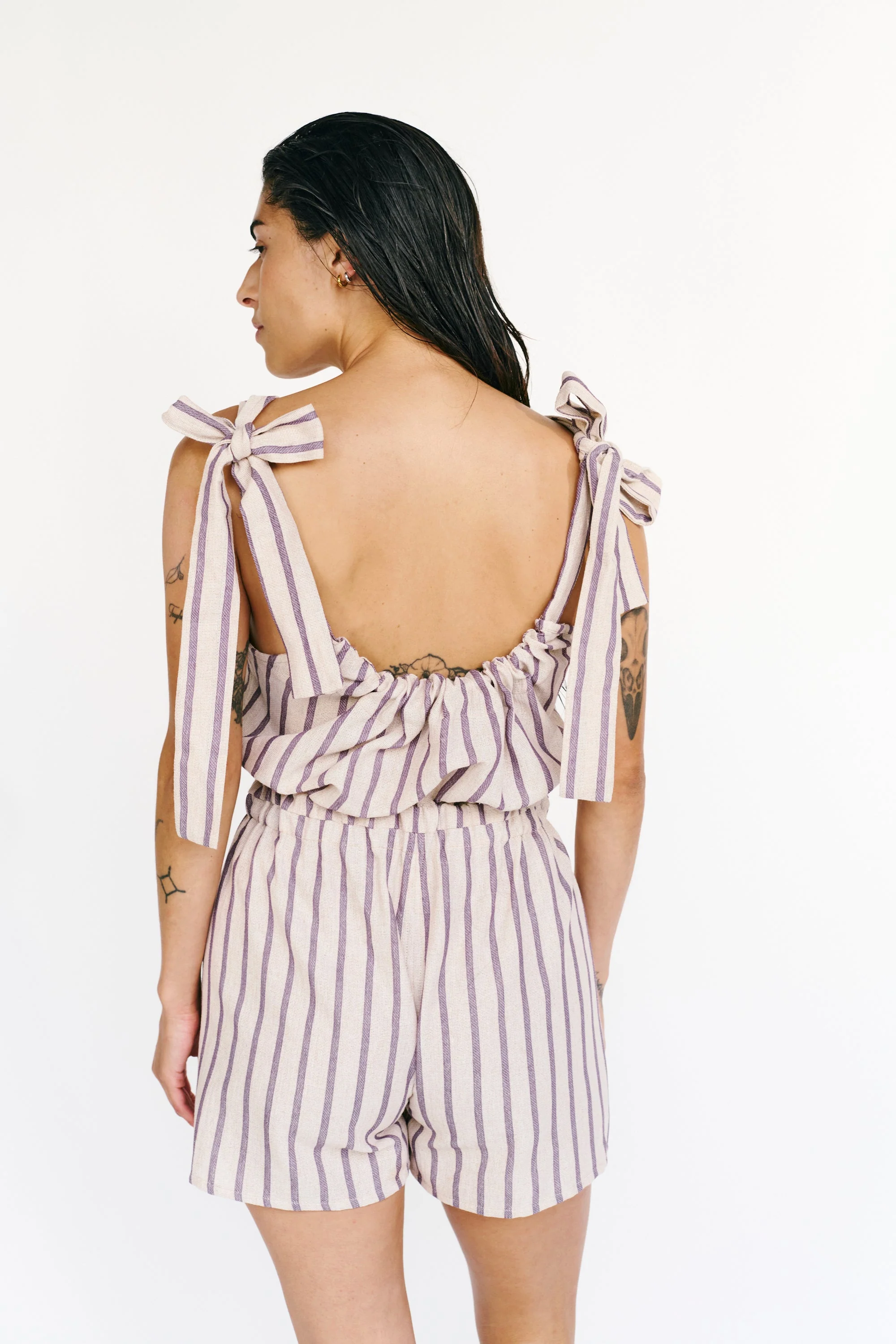 Hammam Short Jumper | Purple - Image 3