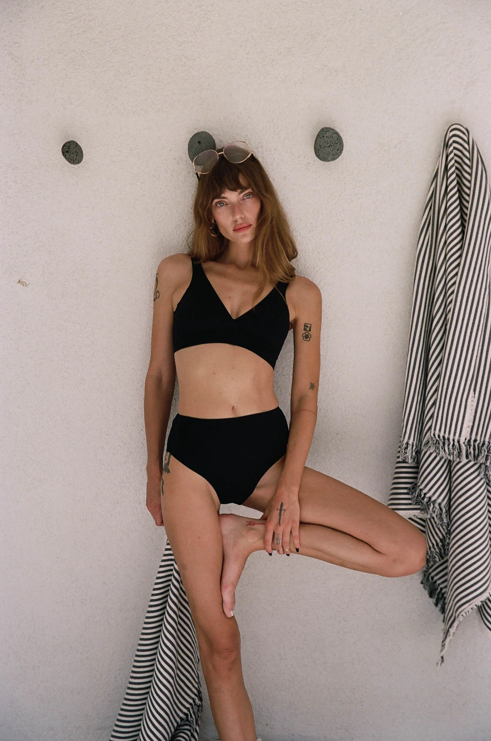 Mare High Waist Bikini Bottom | Black - Image 3