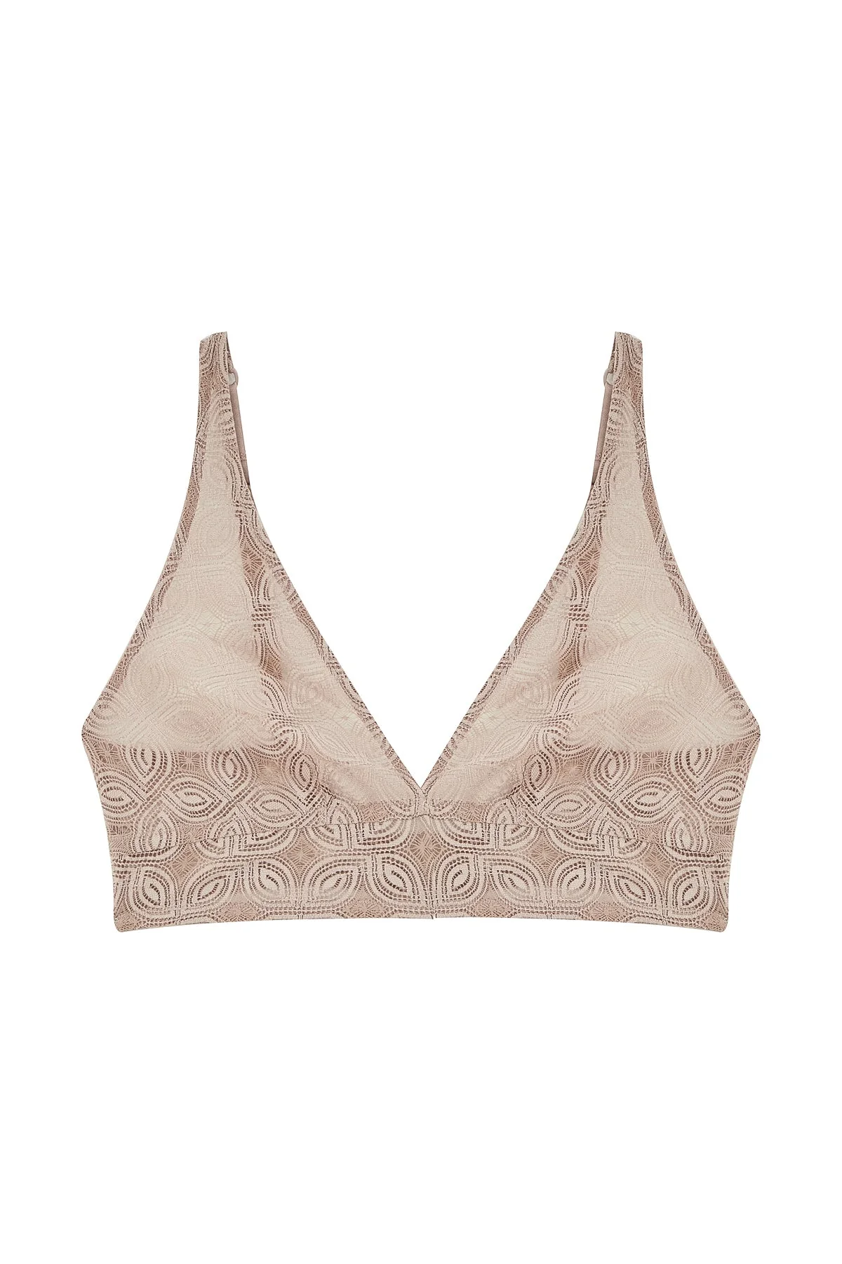 Mariposa Soft Plunge Bra | Blush
