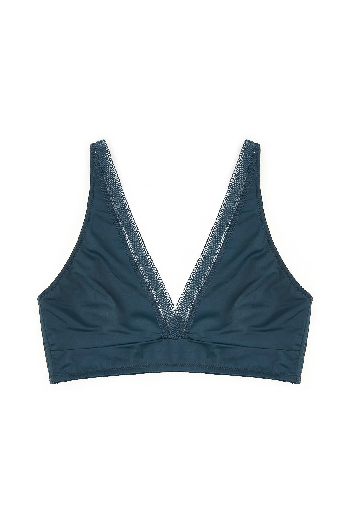 Nano Soft Cup Plunge Bra | French Navy