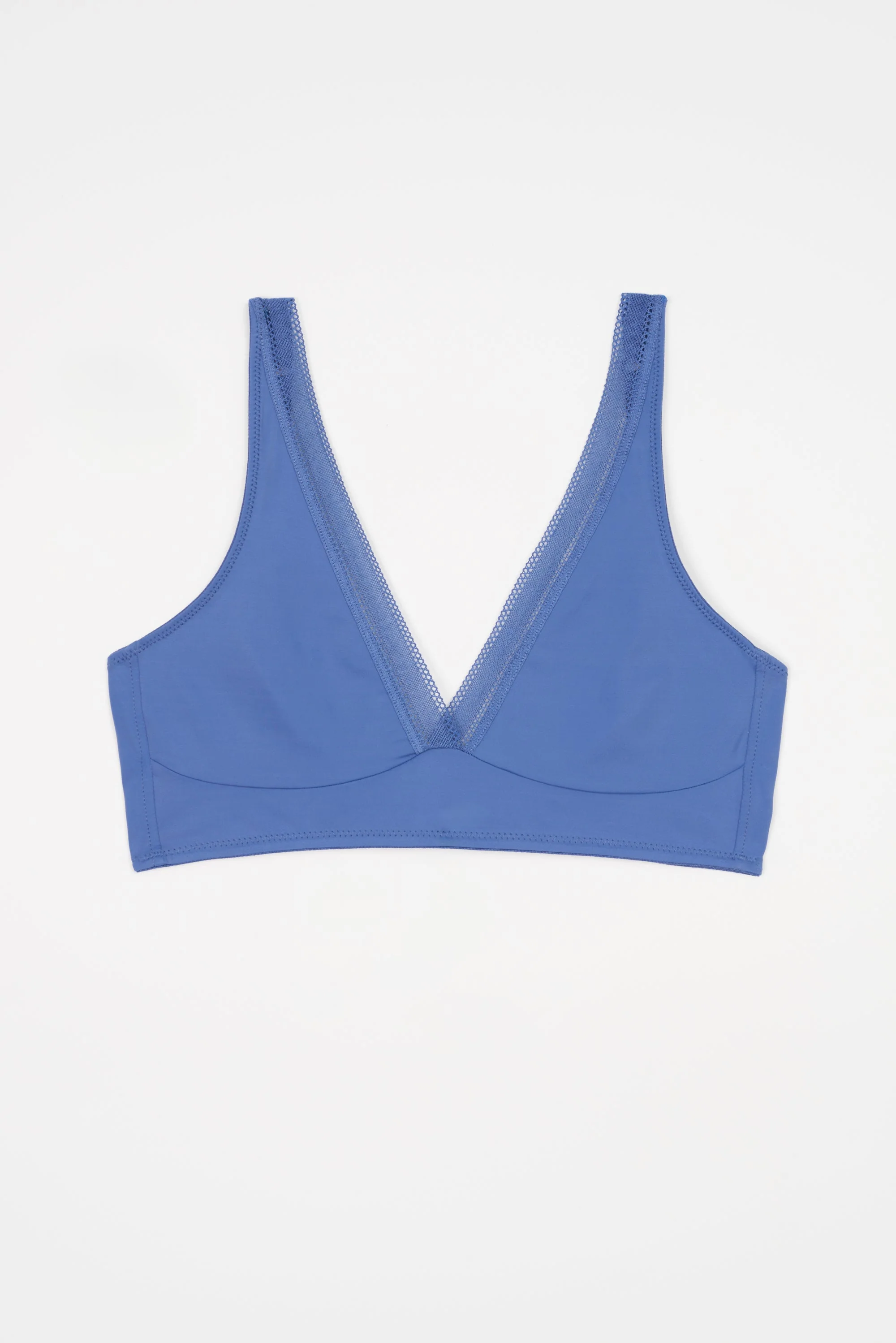 Nano Soft Cup Plunge Bra | Lapis