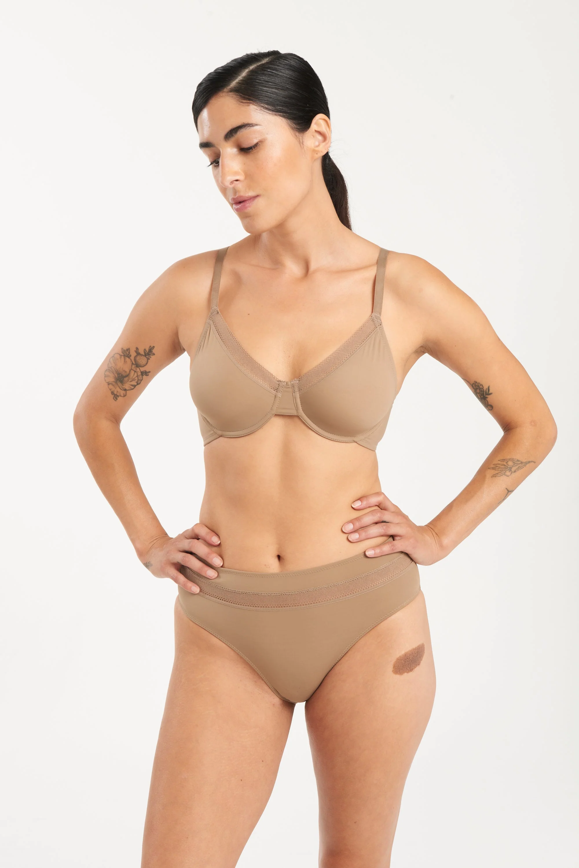 Nano Underwire Bra | Taupe - Image 3