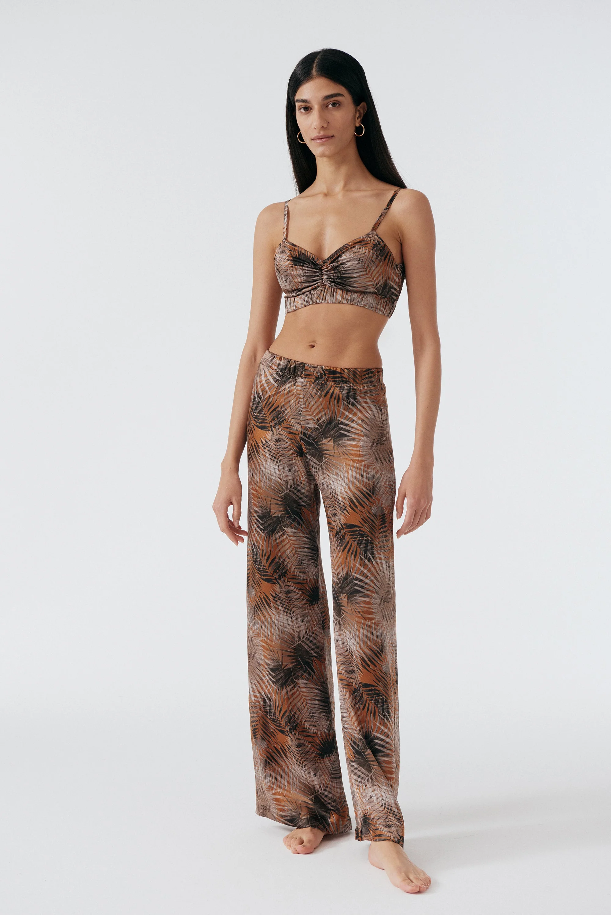 Palm Springs Silk Pants | Multi - Image 2