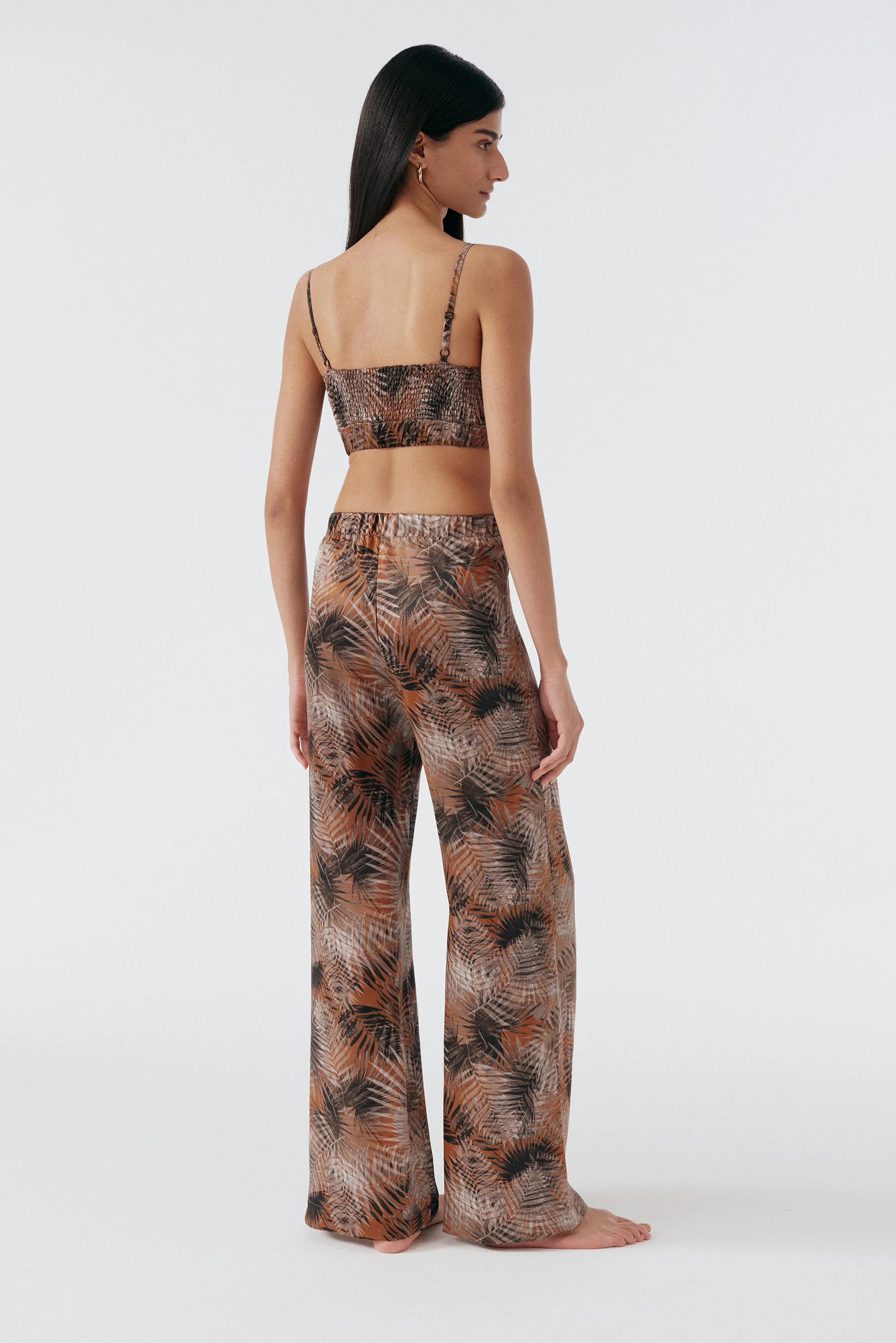 Palm Springs Silk Pants | Multi - Image 3