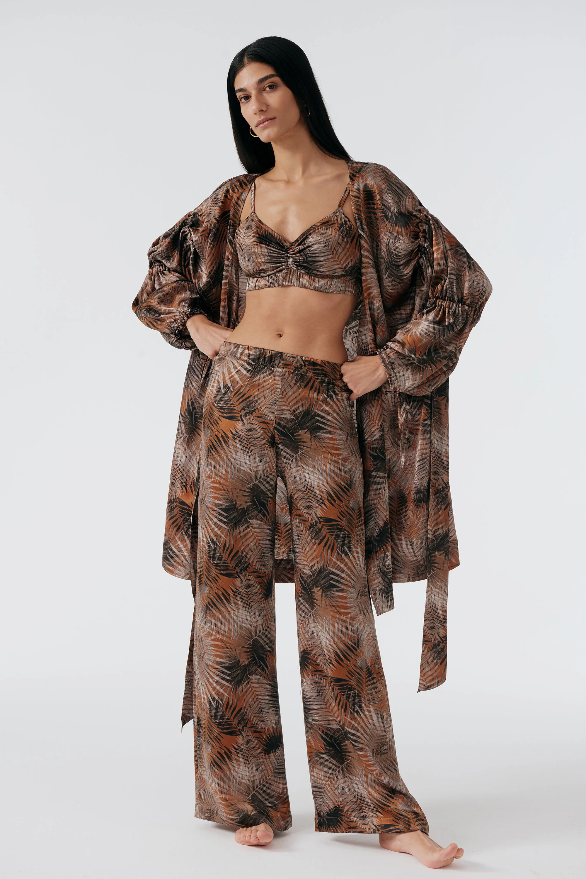 Palm Springs Silk Pants | Multi - Image 6