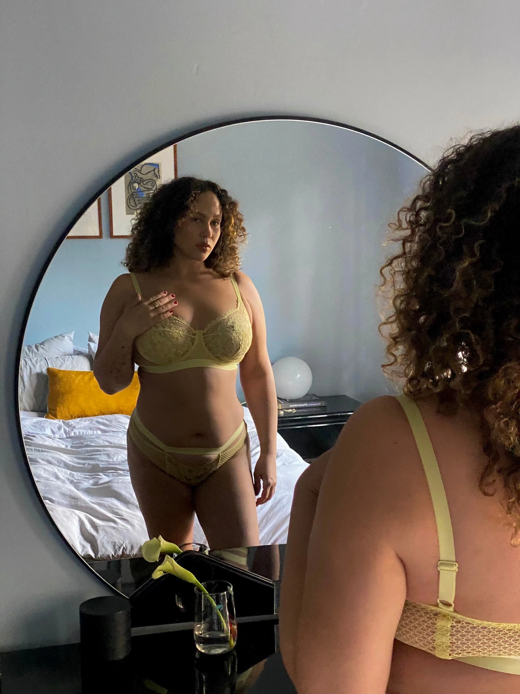Petunia Full Cup Underwire Bra | Lemongrass - Image 2